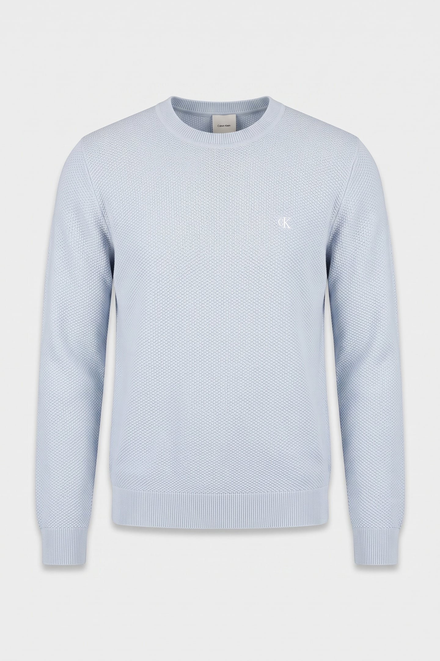LS TEXTURED COTTON SWEATER PLEIN AIR 3