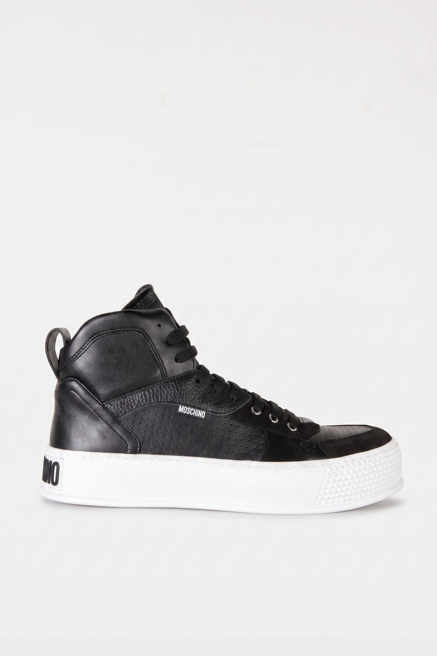 CALFSKIN SNEAKERS BLACK 1