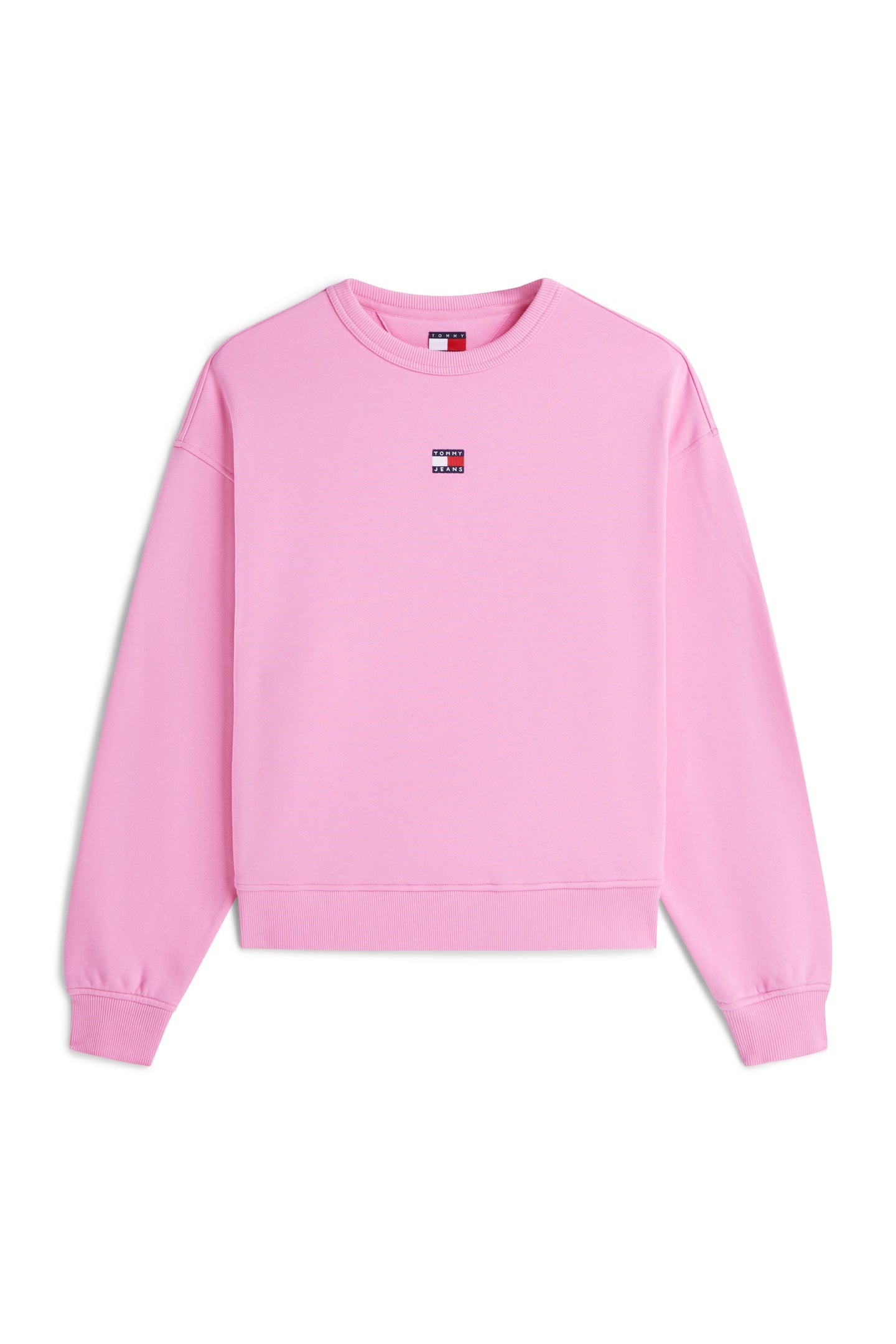 BOXY BADGE CREW PINK DAISY 4