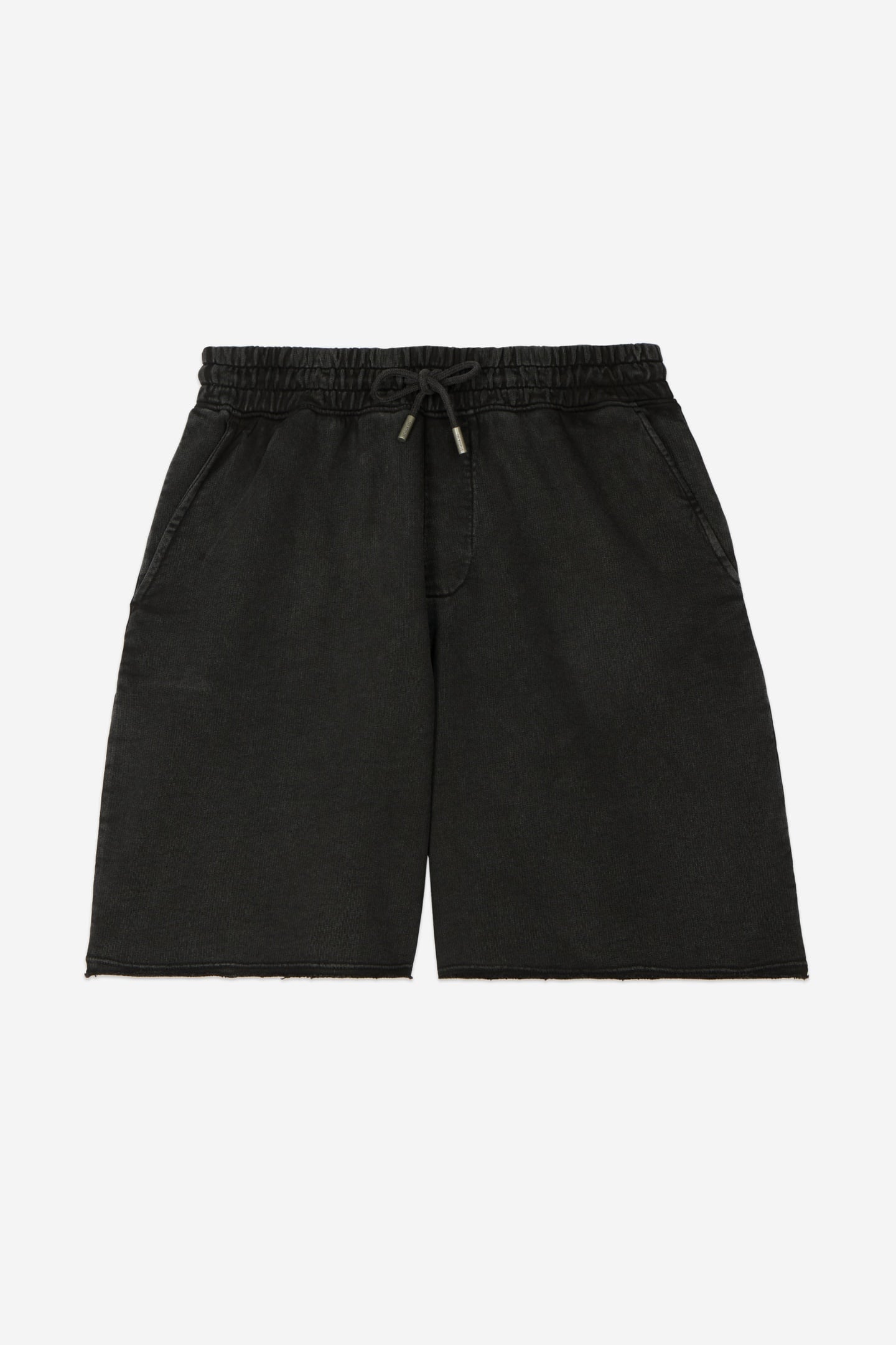TK ACID EMBROIDERED SHORTS BLACK WASHED 5
