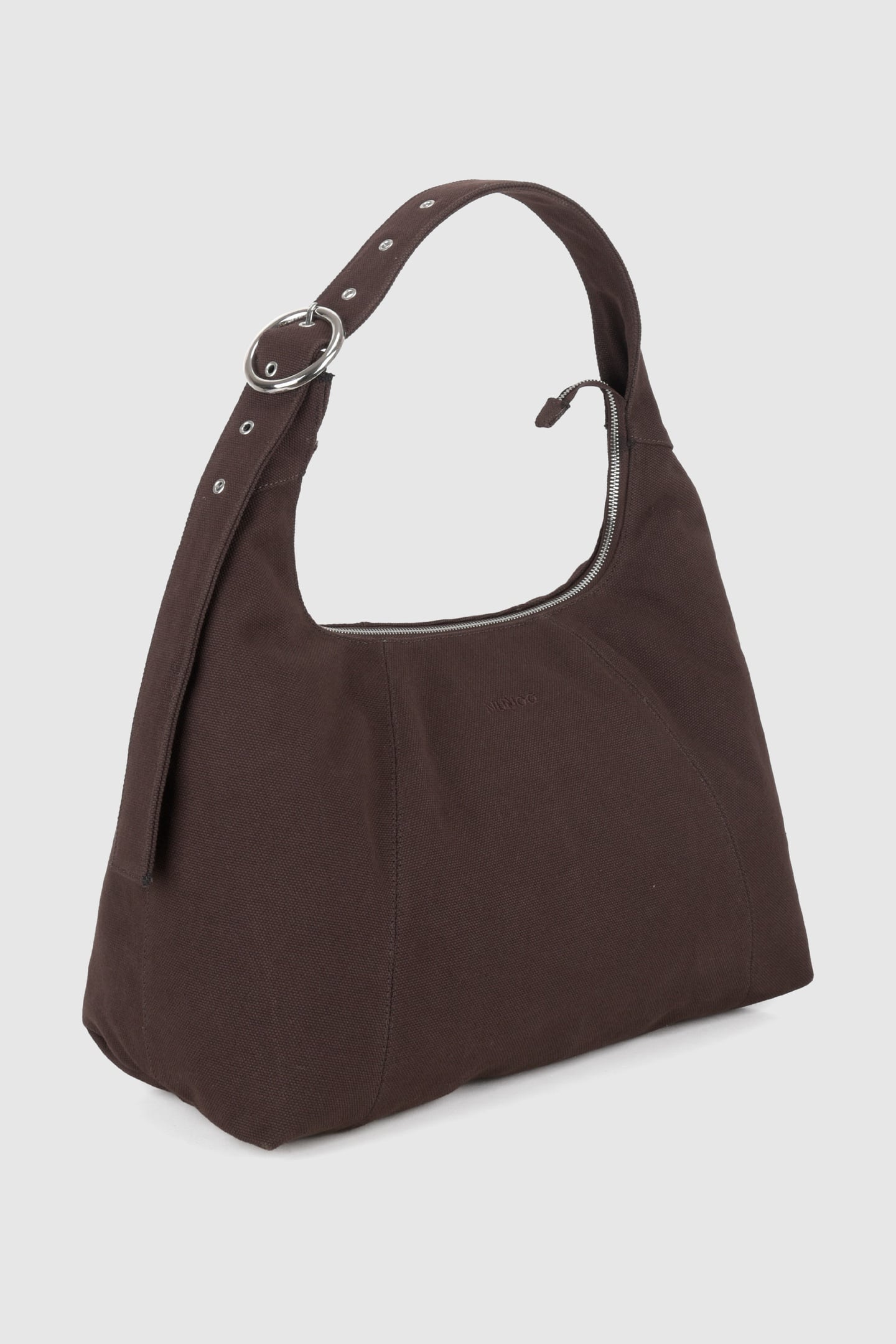 MAXI DANDY BUCKLE CANVAS COFFEE 3