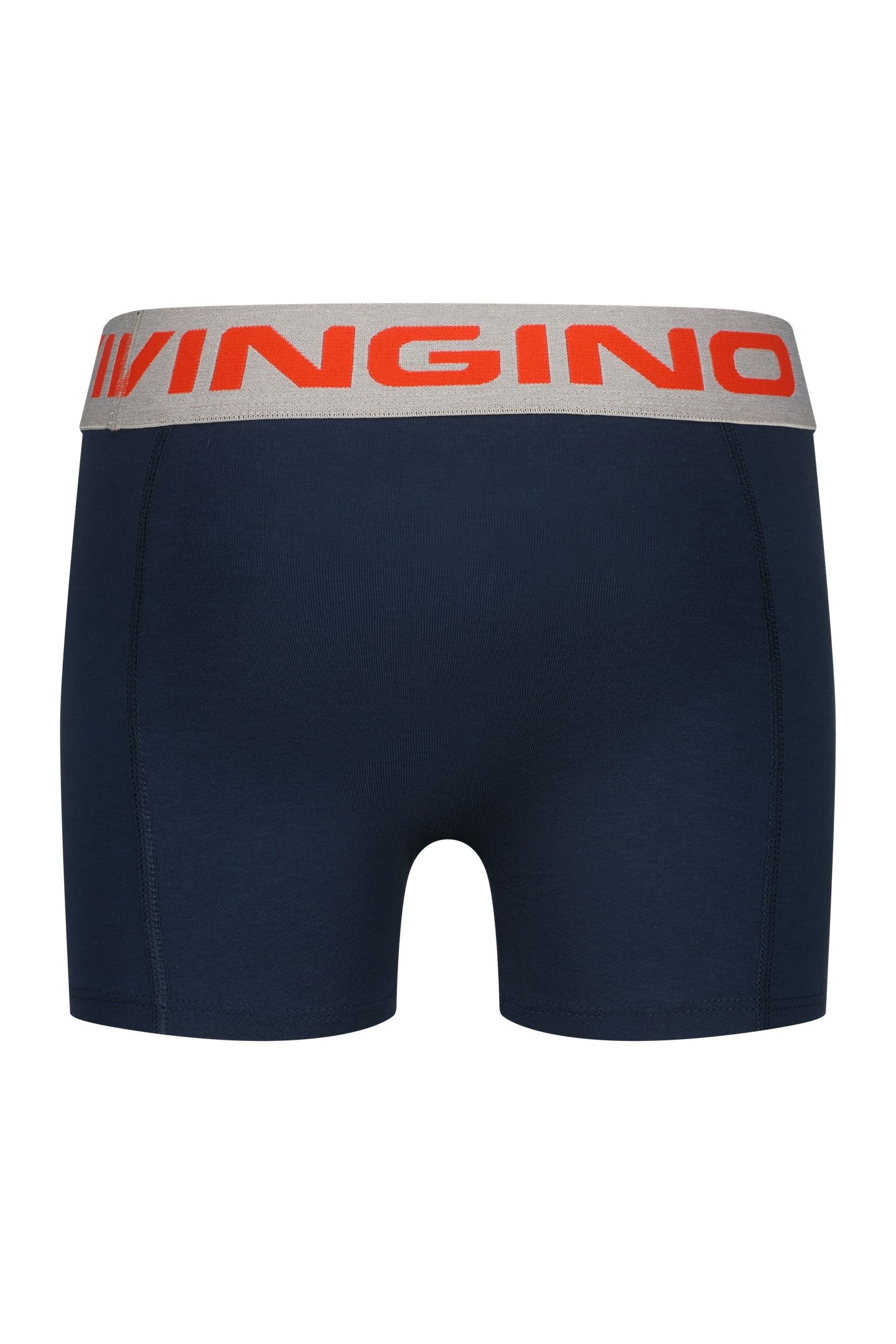 BOYS BWO26-STRIPE 4-PACK BOXER GREY MELEE 5