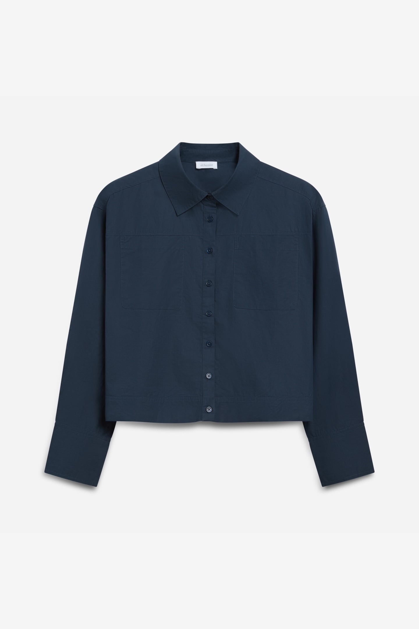 BLOUSE LOES TAPE NAVY 4