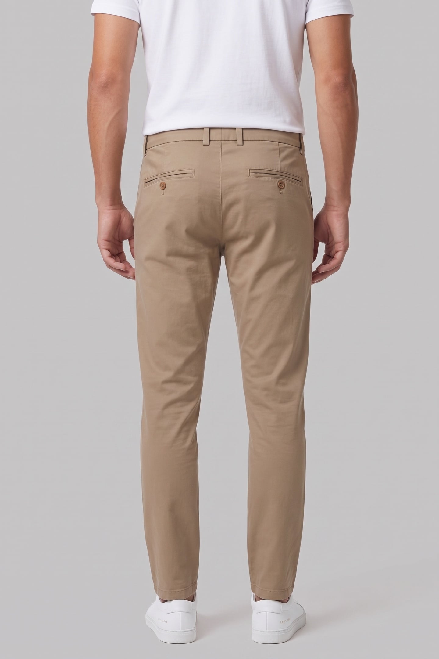 EDGAR SLIM CHINO BEIGE 2