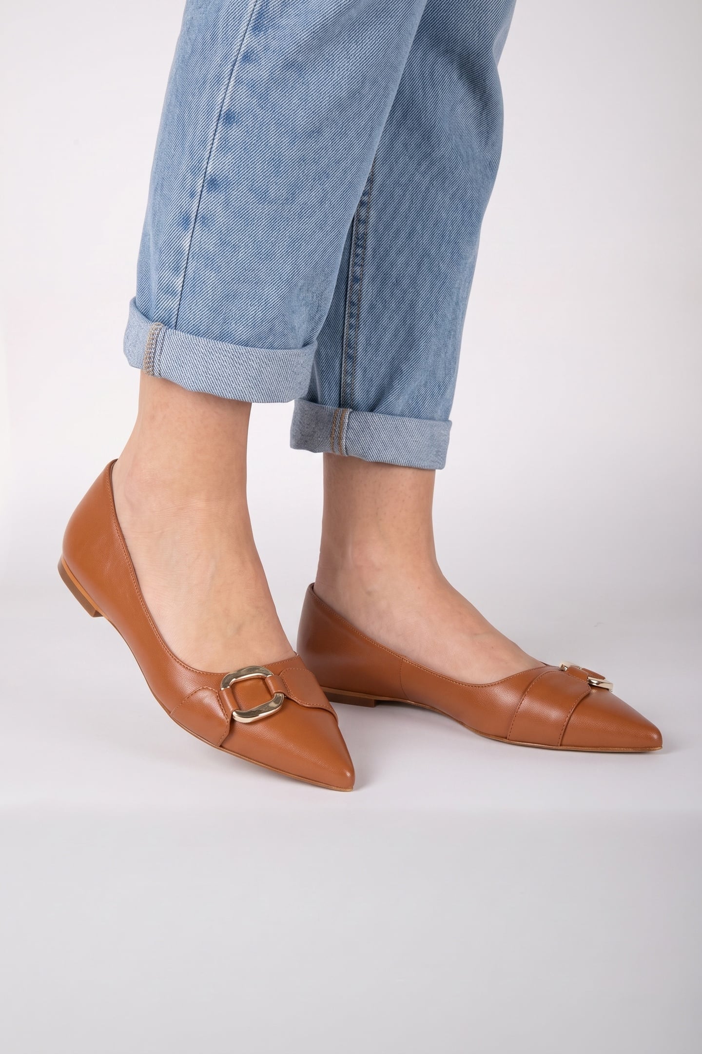 ETHEL OLOID POINTED TAN 2