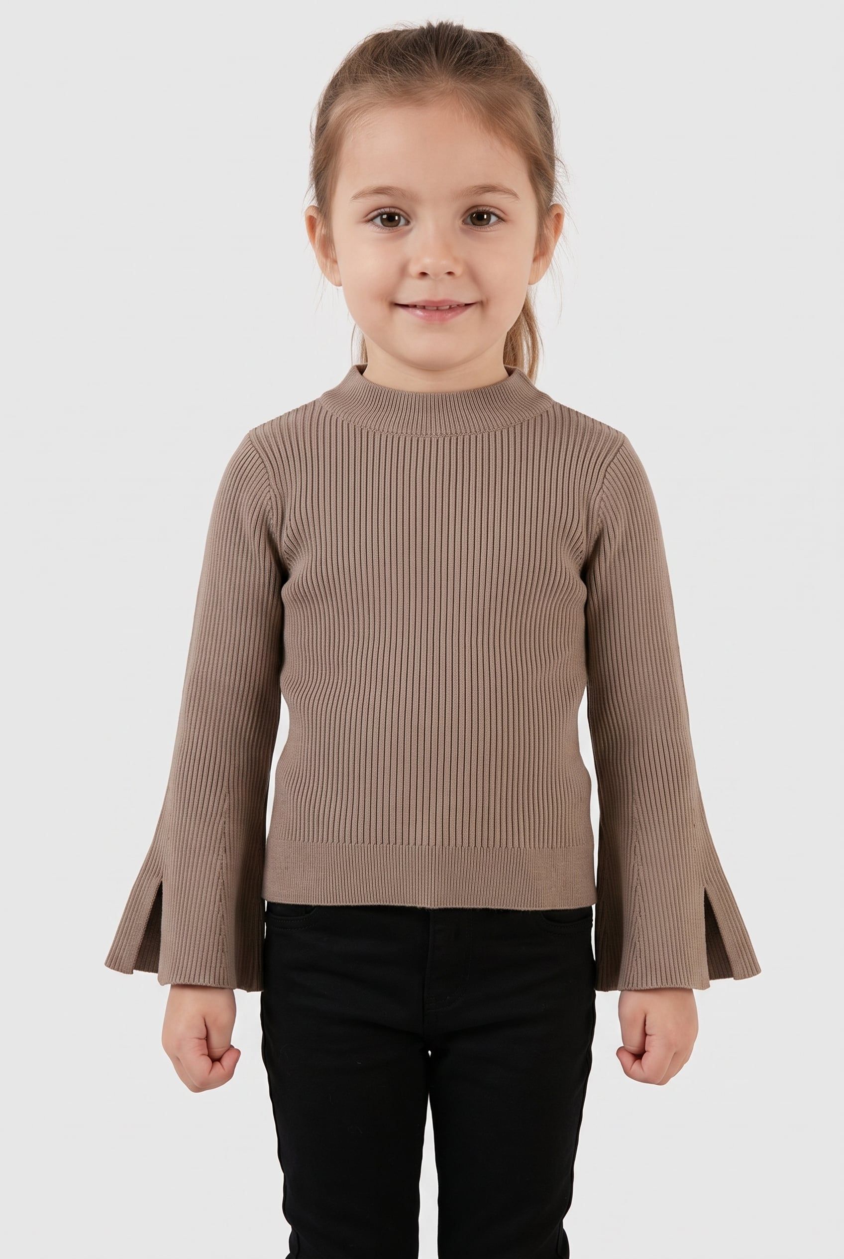 GRACEY PULLOVER DARK HUMMUS 1
