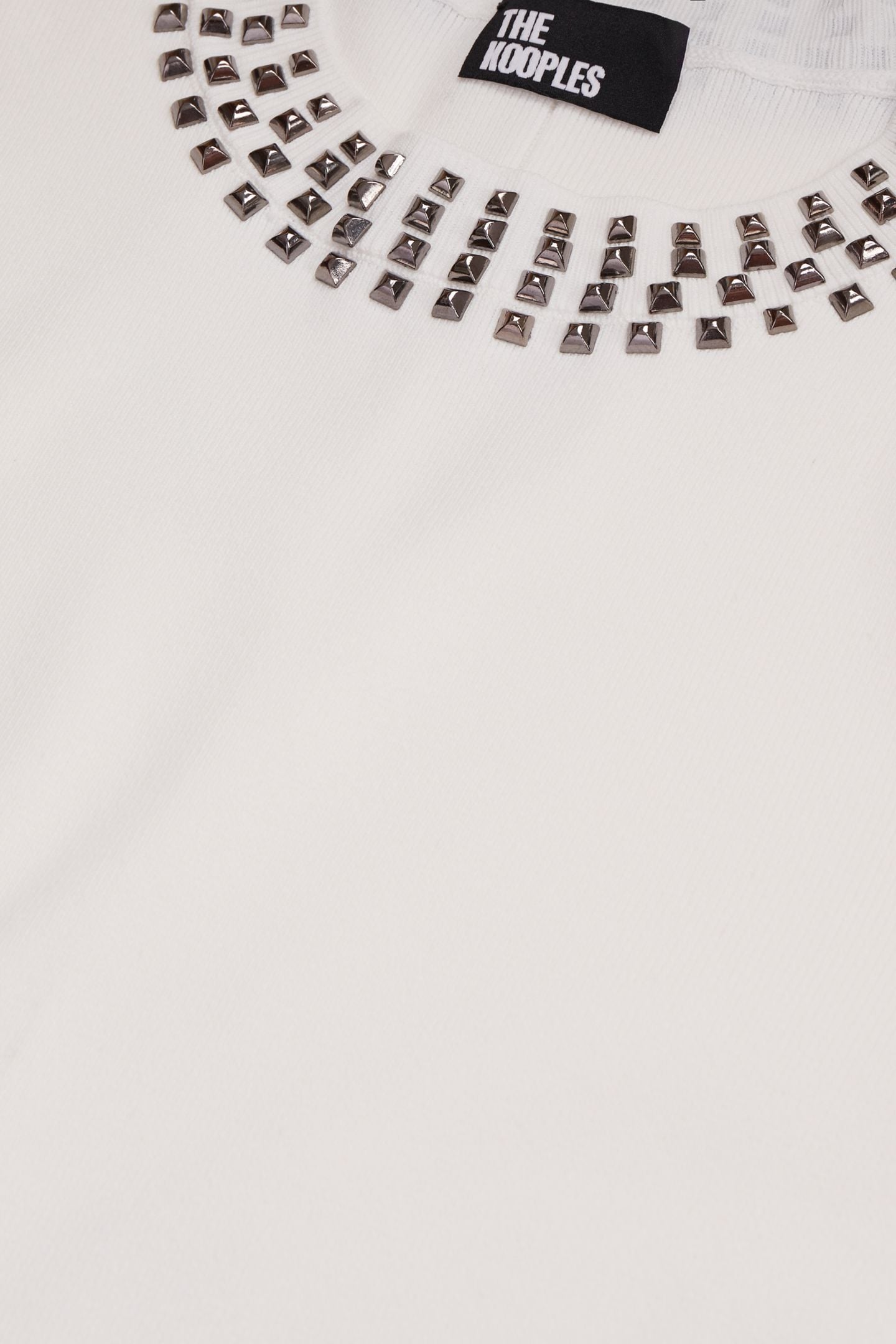 SWEATER WITH STUDDLE DETAILS ECRU 5