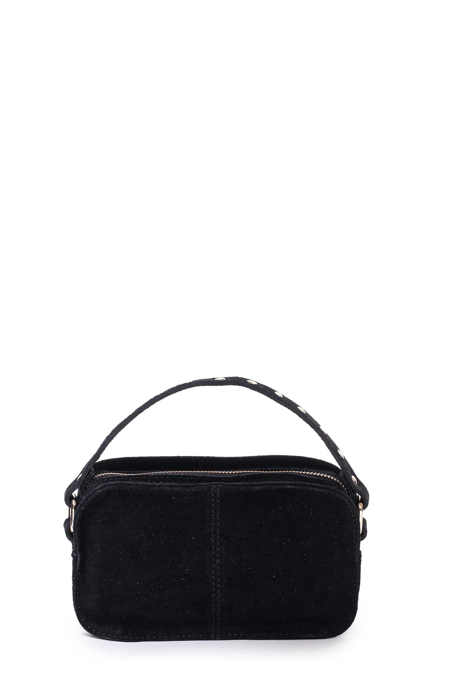 HELENA SUEDE BLACK W. GOLD 3