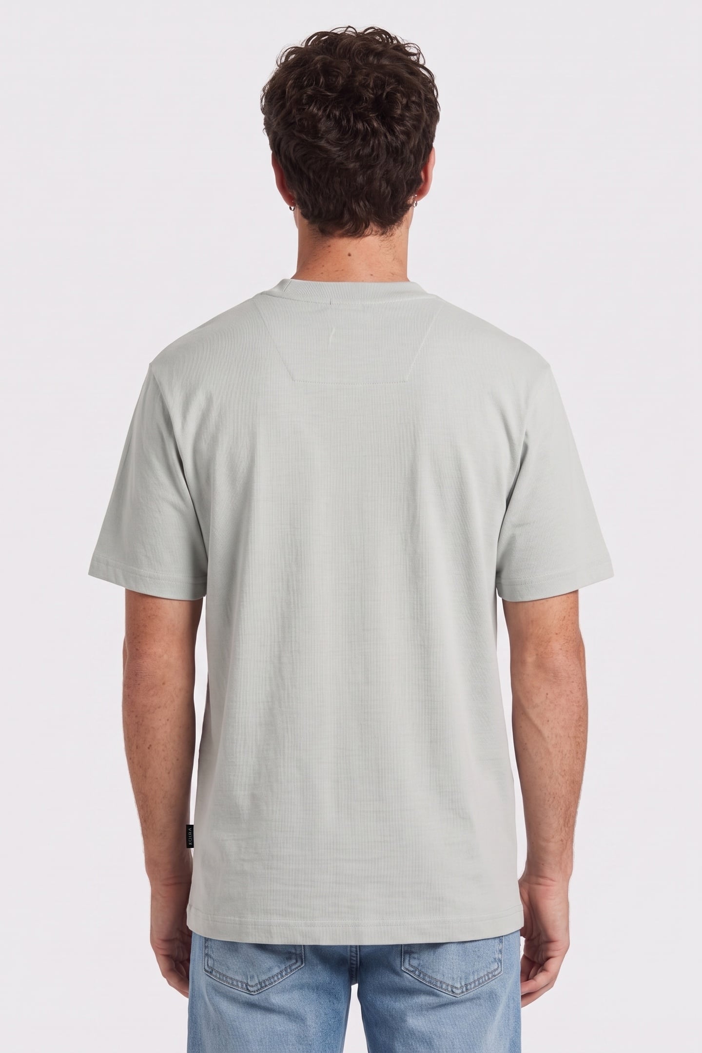 ETHAN LINEN T-SHIRT SHORT SLEEVE SMOKE 2