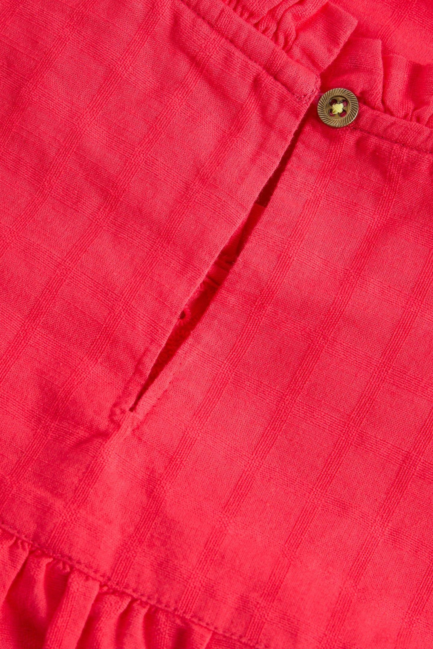 LEXI COTTON BRODERIE TOP BRIGHT PINK 7