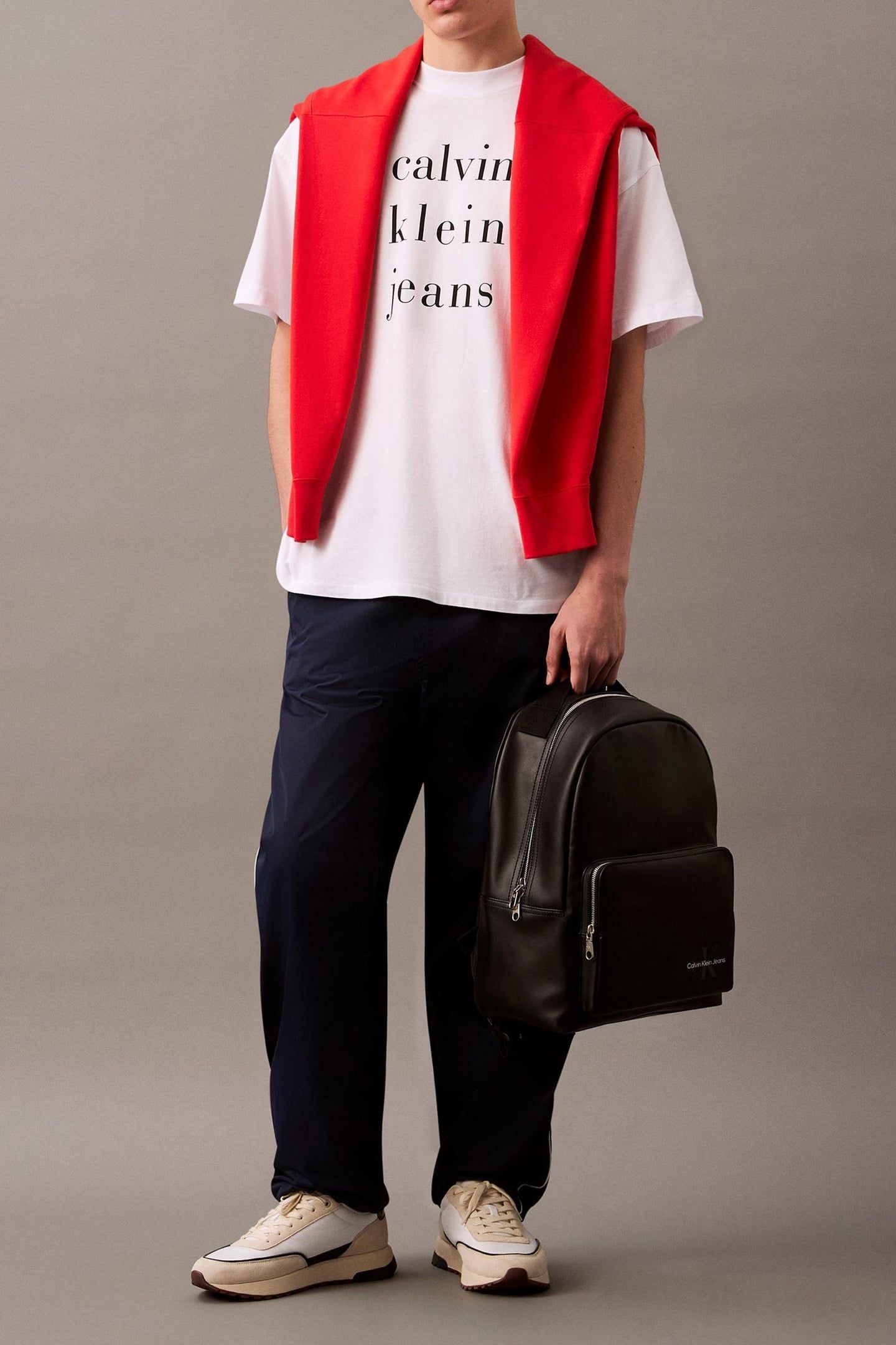 MONO LOGO BACKPACK BLACK 1