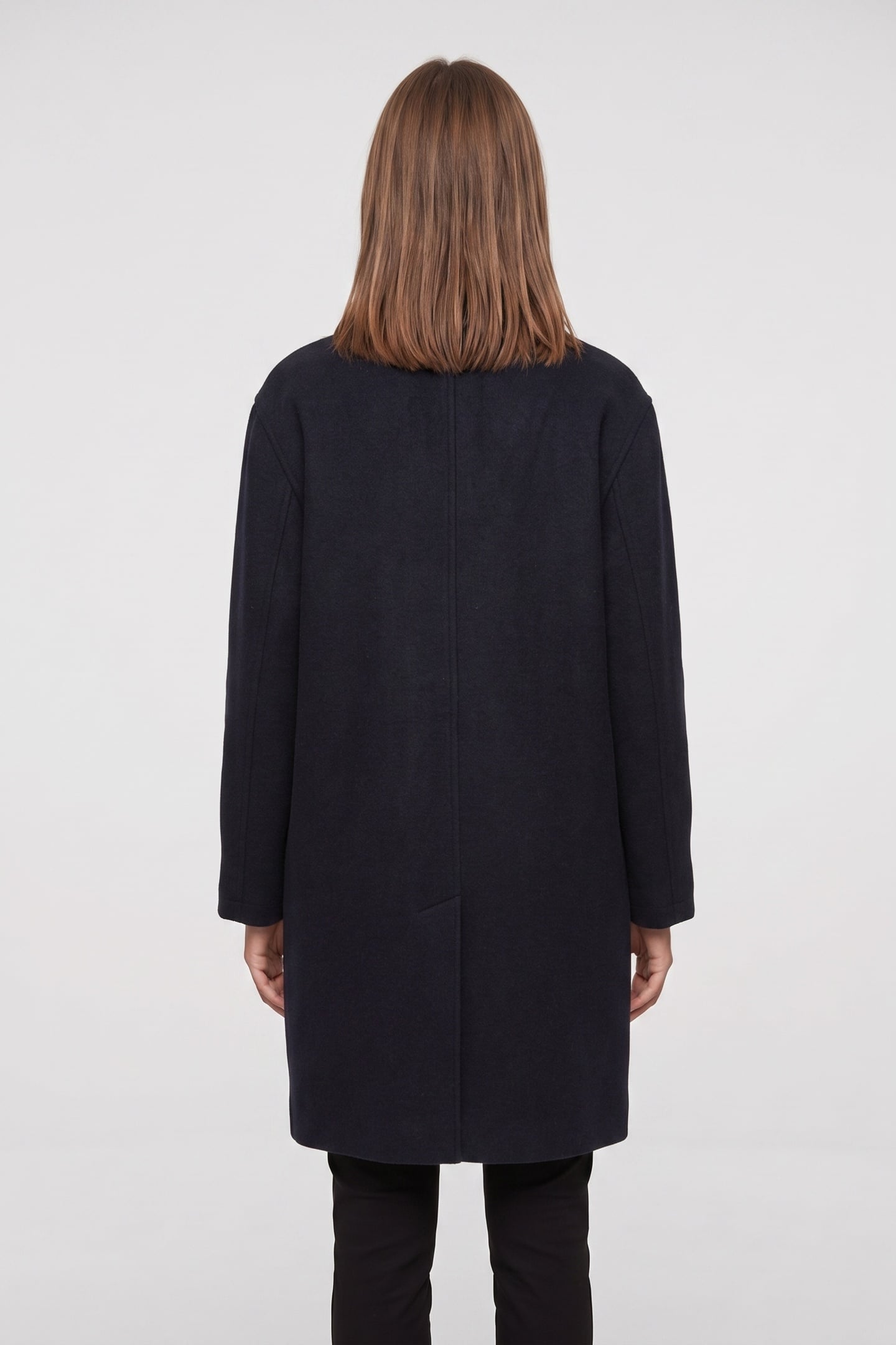 AVDALA WOOL DOUBLE BREASTED COAT BLUE 2
