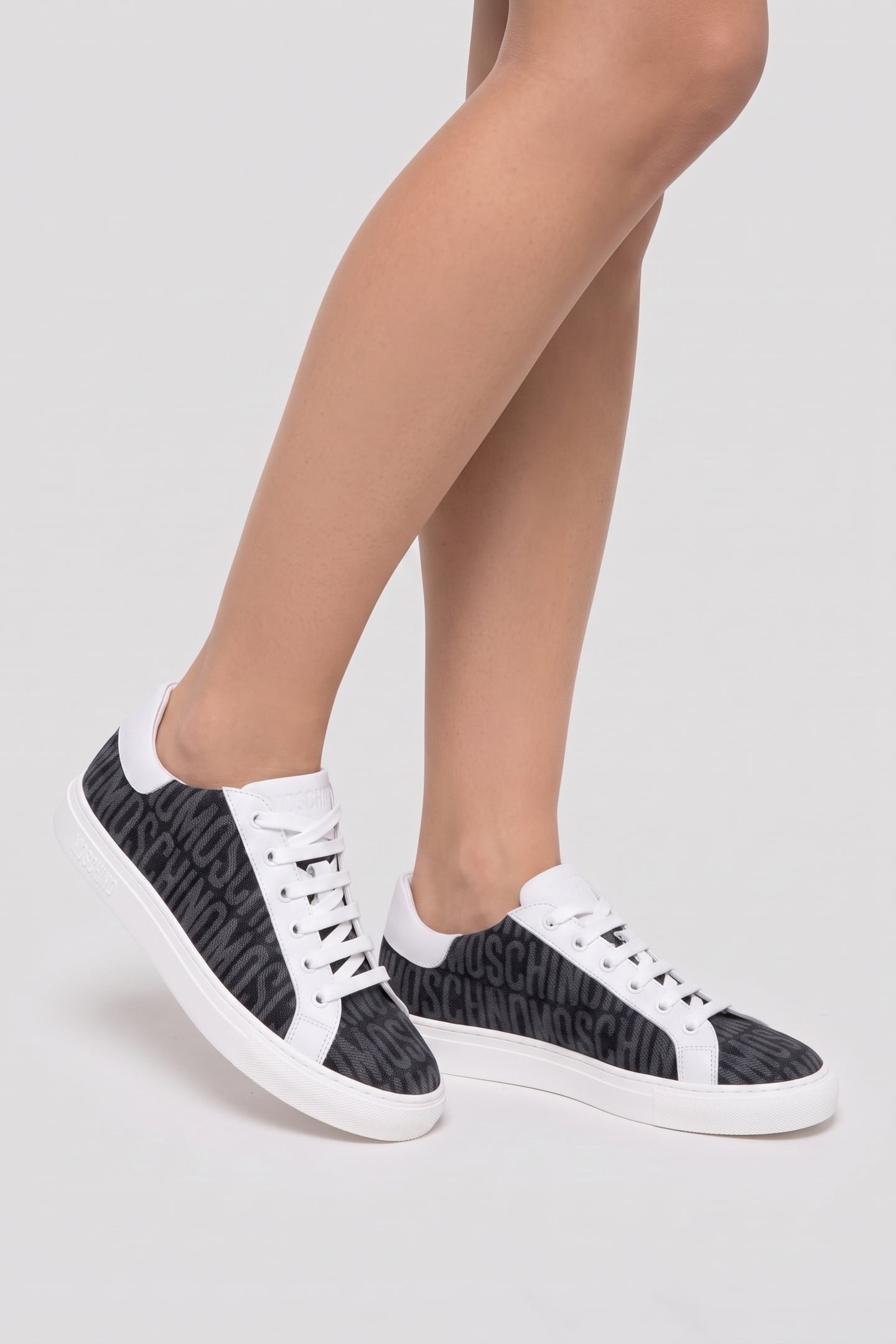 CALFSKIN SNEAKERS BLACK 3