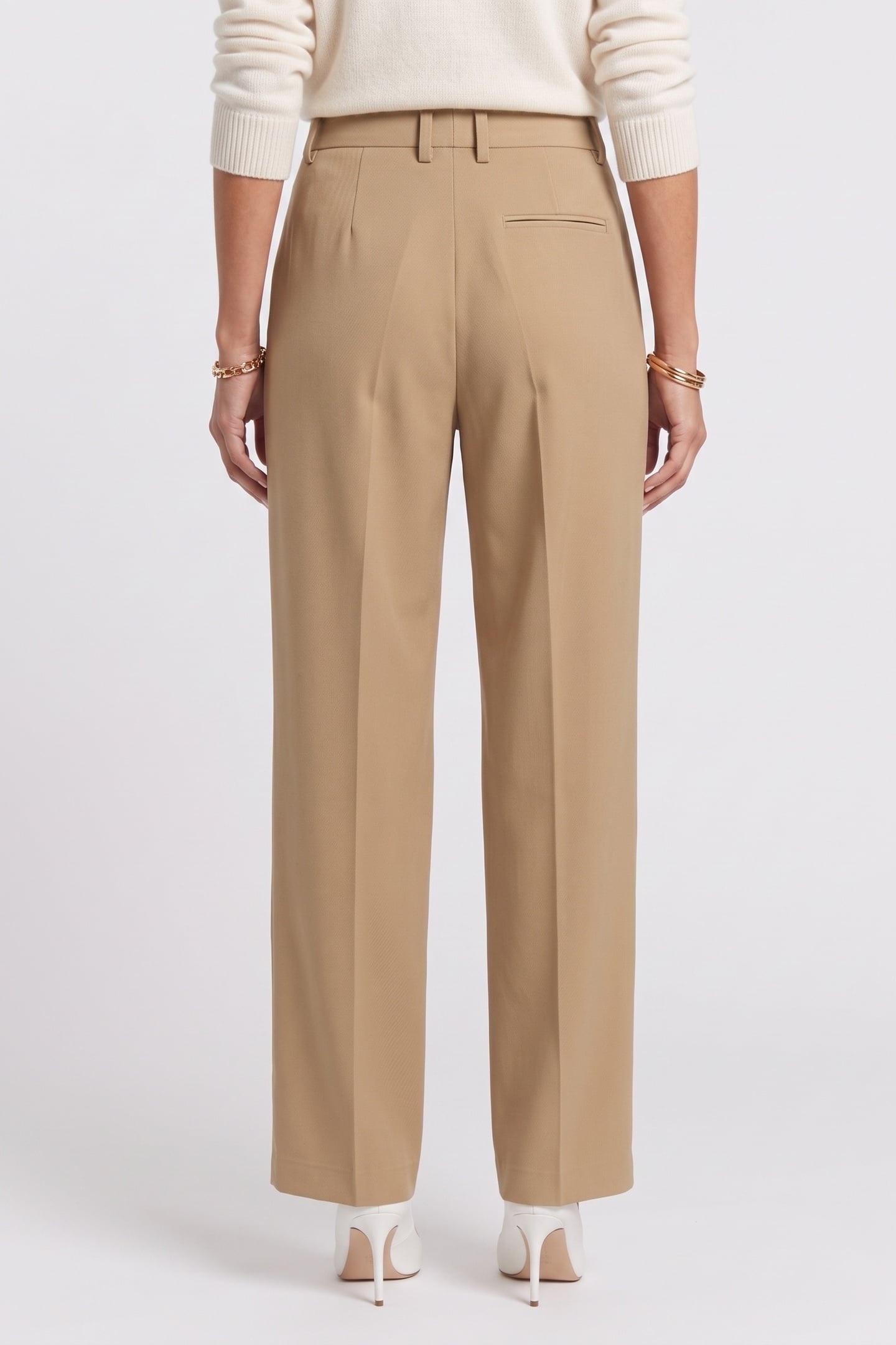 EBBA HEAVY WOOL TWILL KHAKI 2
