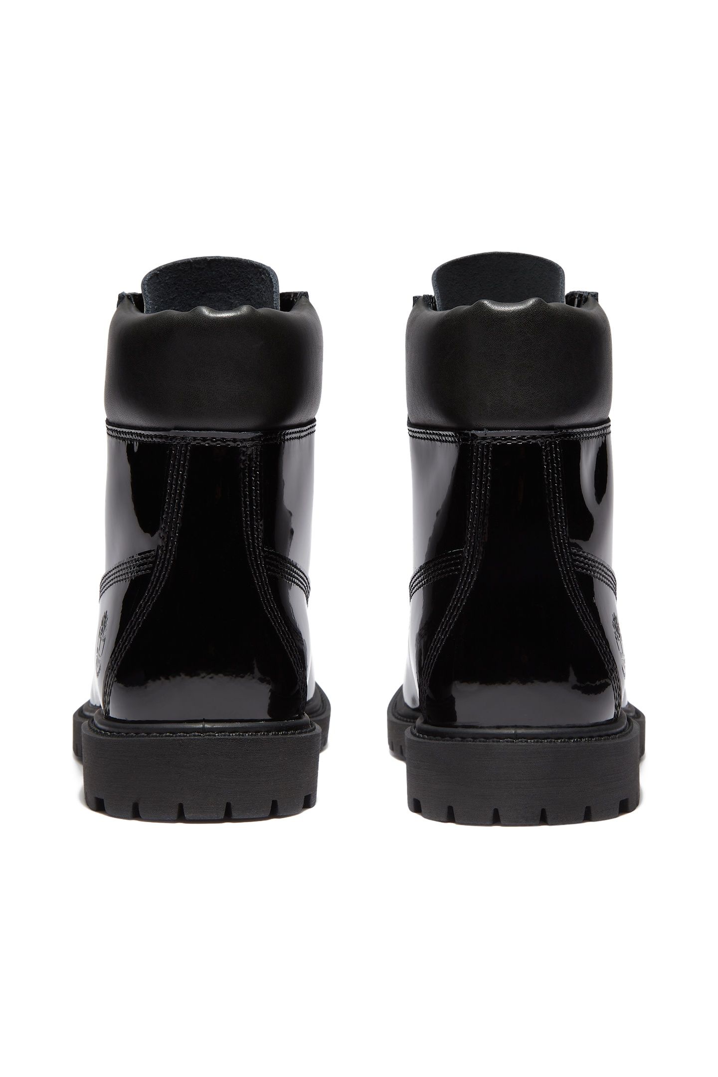 PREMIUM 6 INCH LACE UP WATERPROOF BOOT BLACK PATENT LEATHER 6