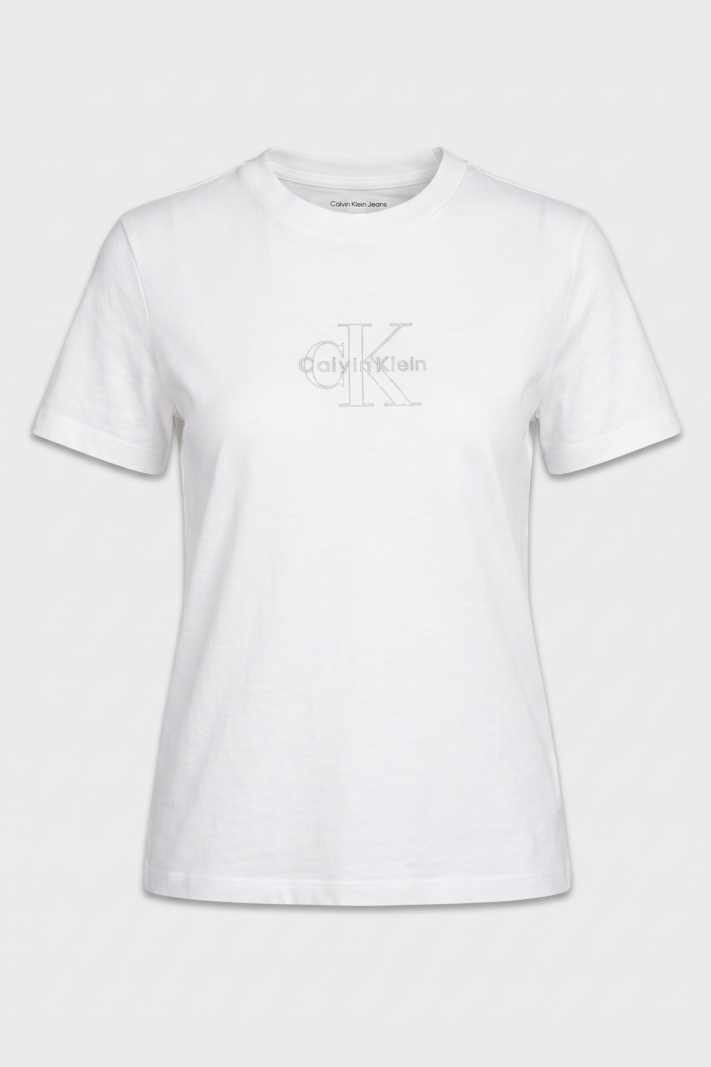 SS CLASIC MONOLOGO TEE BRIGHT WHITE 3