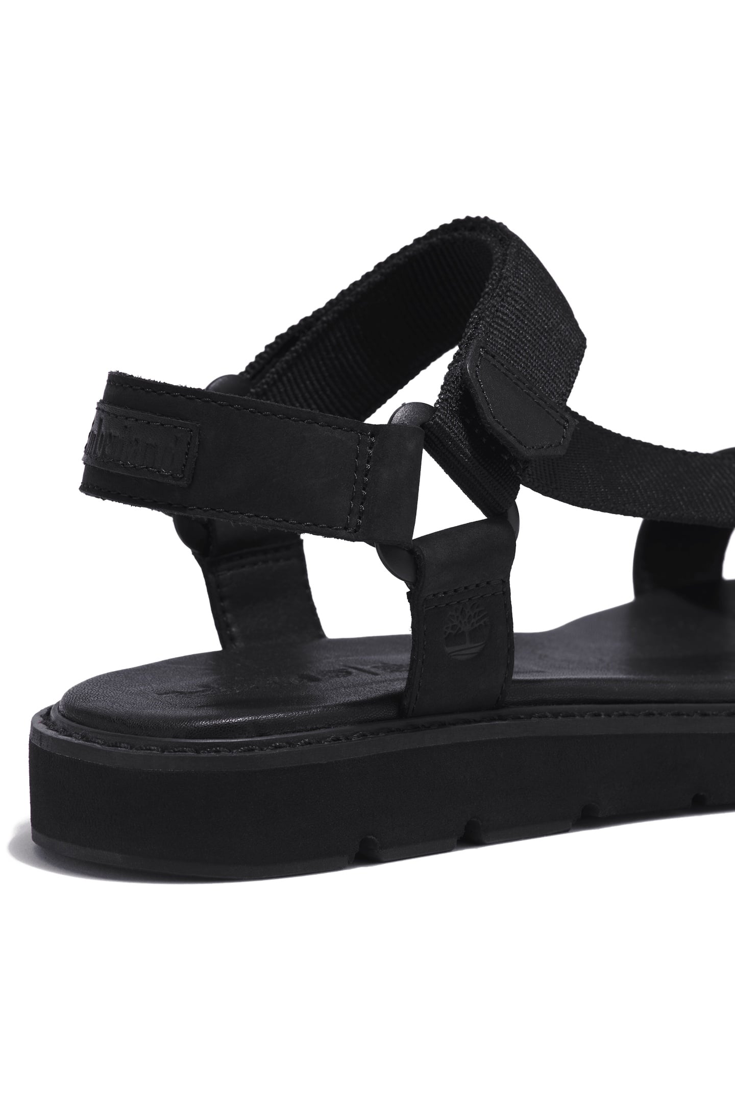 BAILEY PARK BACKSTRAP SANDAL JET BLACK 8