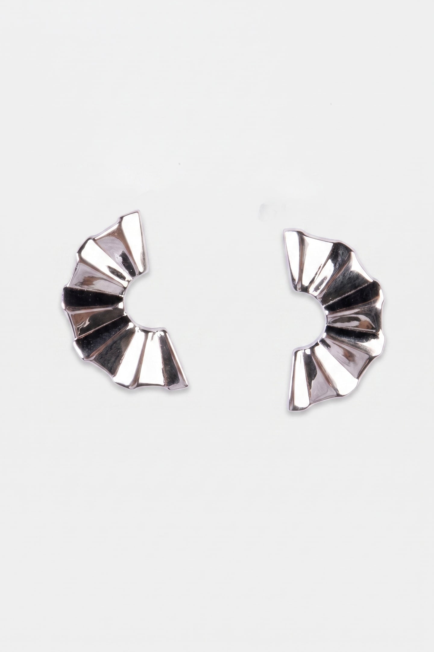 FAN OHRRINGE SILVER 3