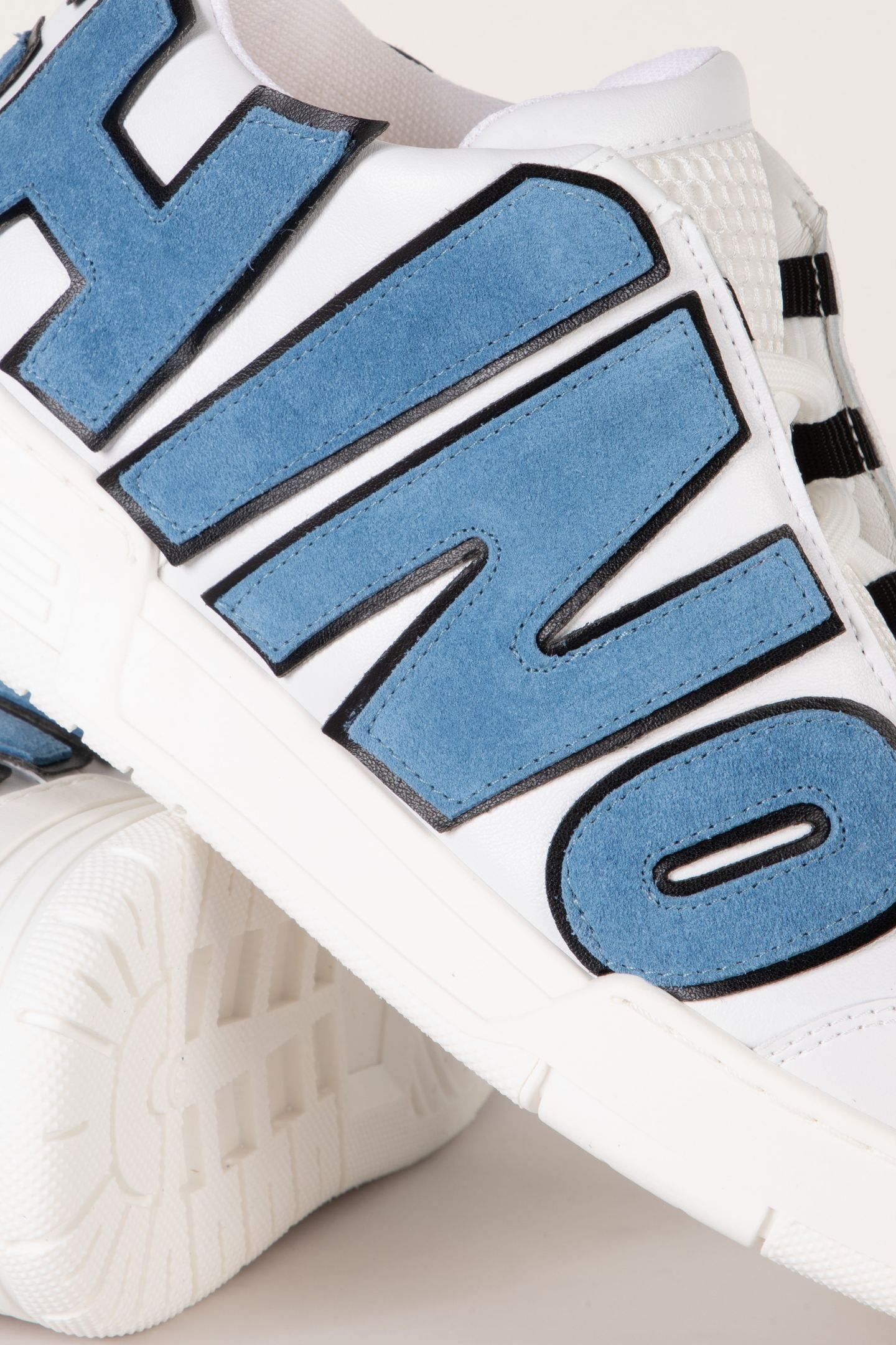 CALFSKIN SNEAKERS WHITE 5
