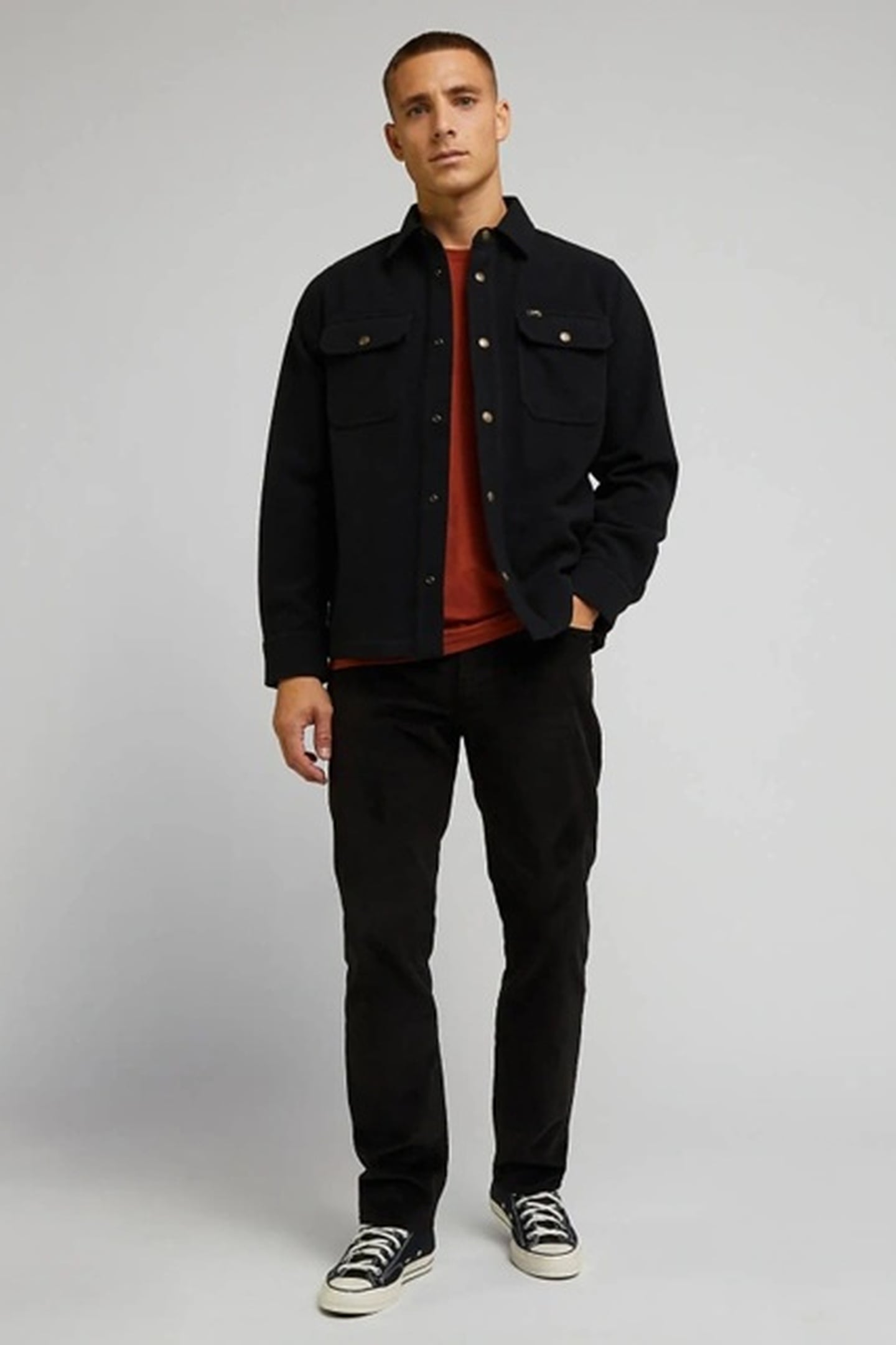 STRAIGHT FIT MVP BLACK JEANS 2