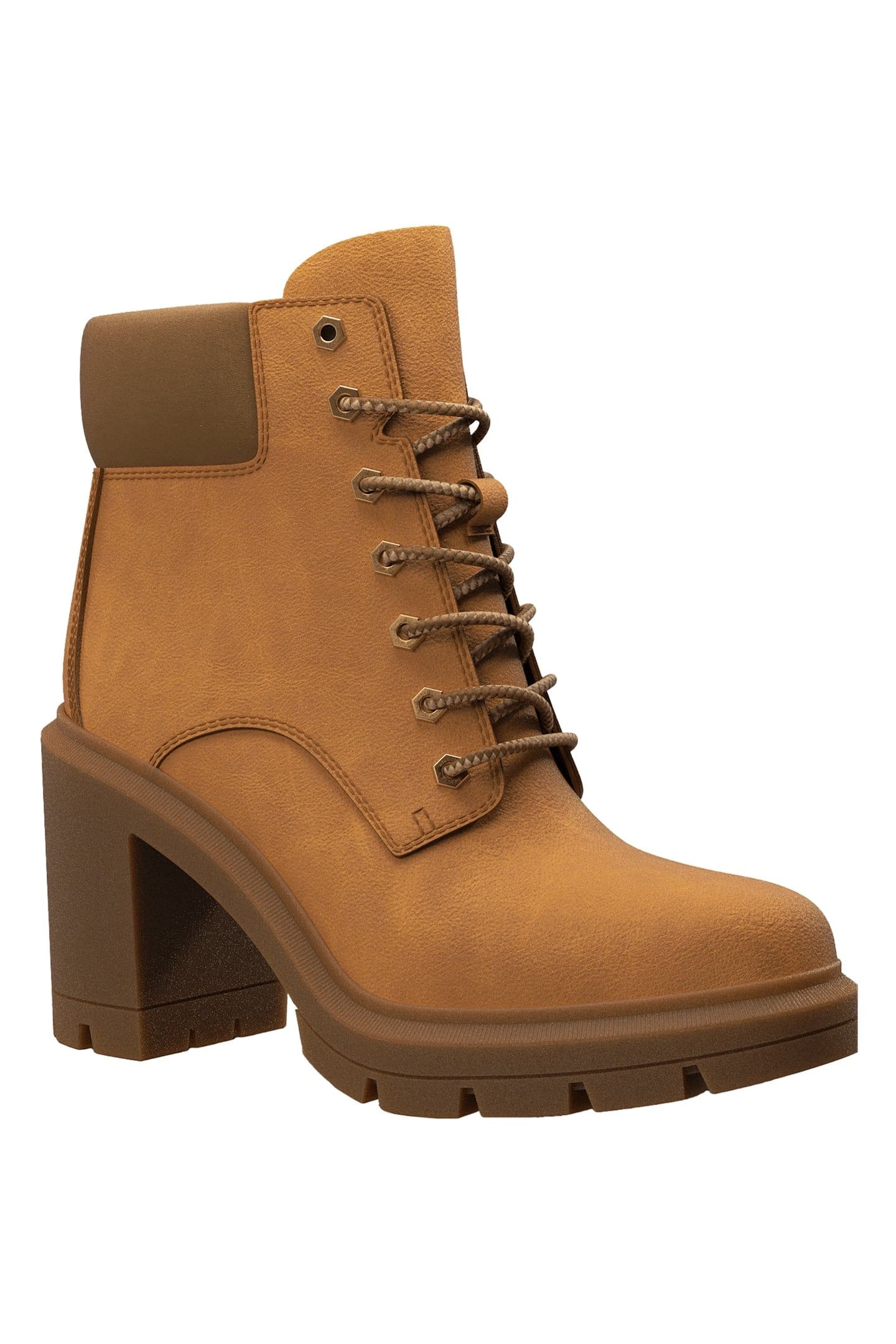 ALLINGTON HEIGHTS MID LACE UP BOOT WHEAT FULL GRAIN 5