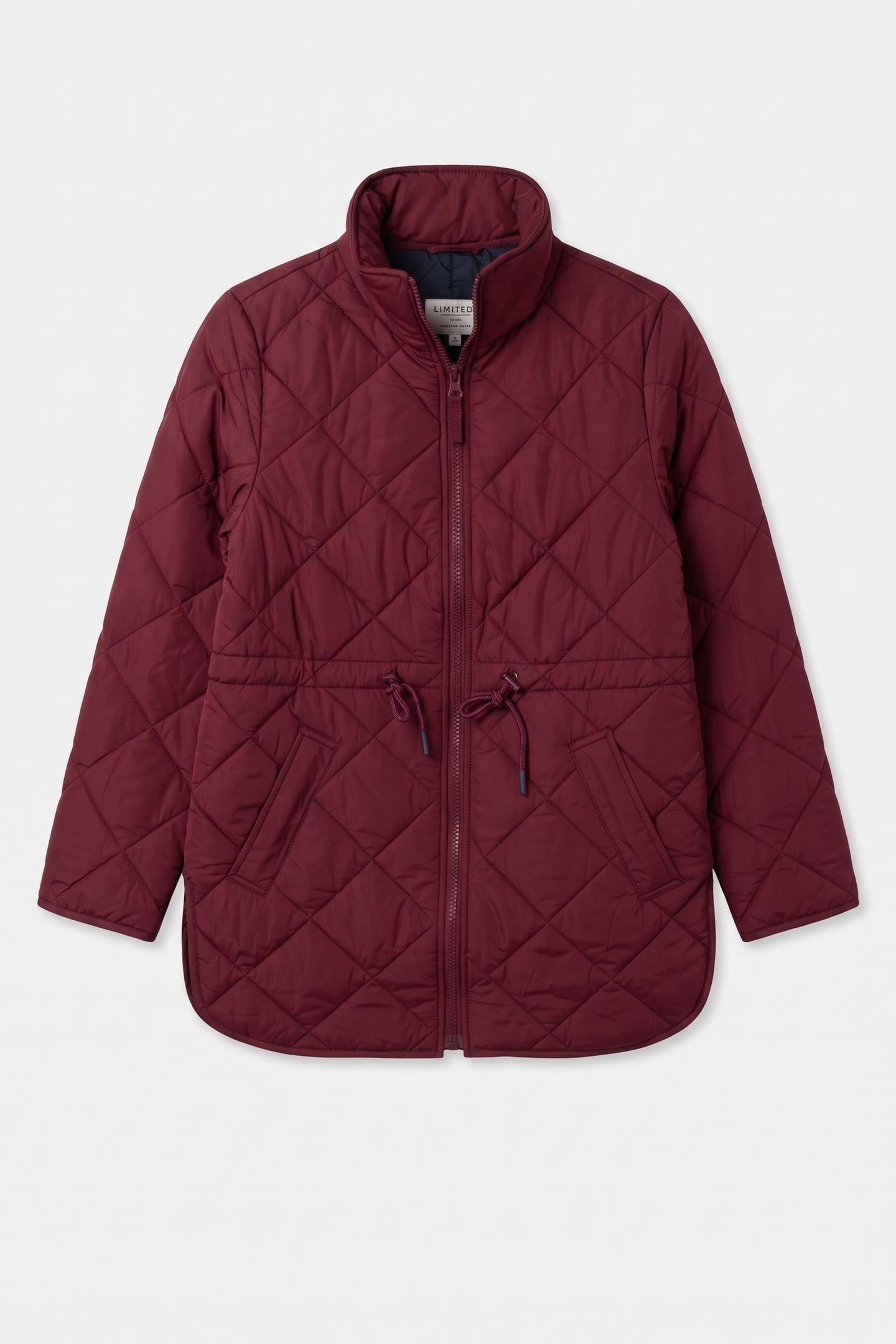 AMILIA QUILTED JACKET DARK PLUM 3