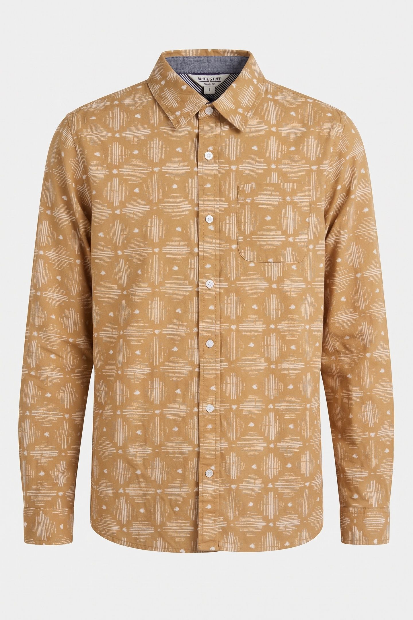 GEO PRINTED SHIRT YELLOW PRINT 3