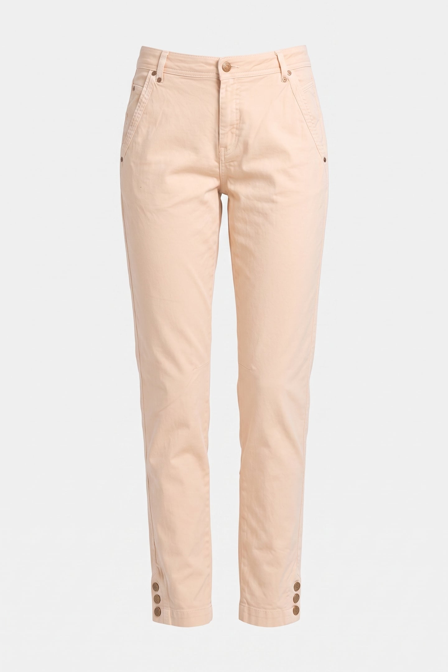 TAPERED ROUGH TWILL IVORY 3