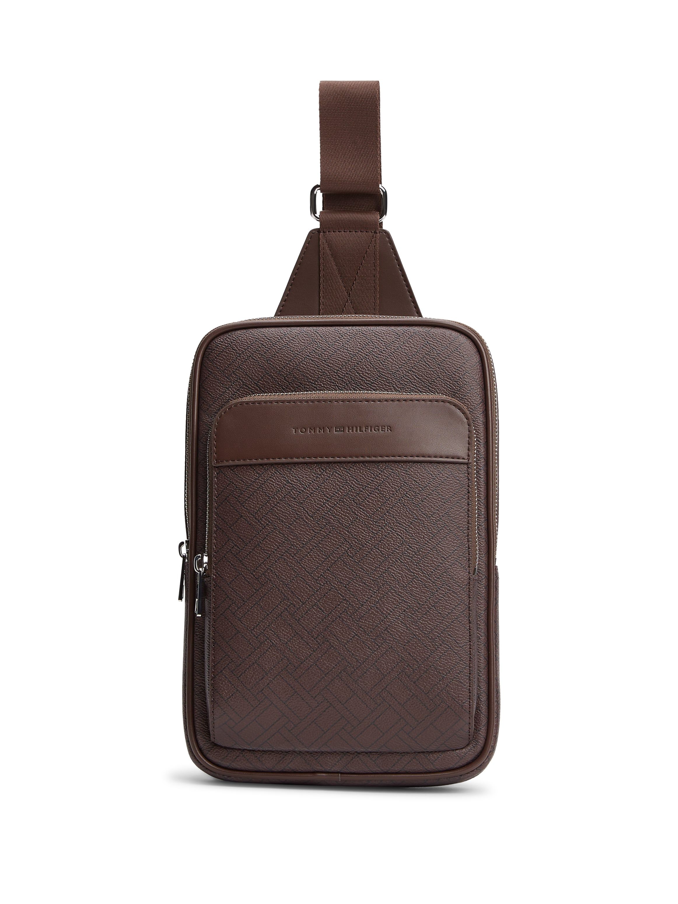 FLAG MONOGRAM SLING BAG COFFEE BEAN 2