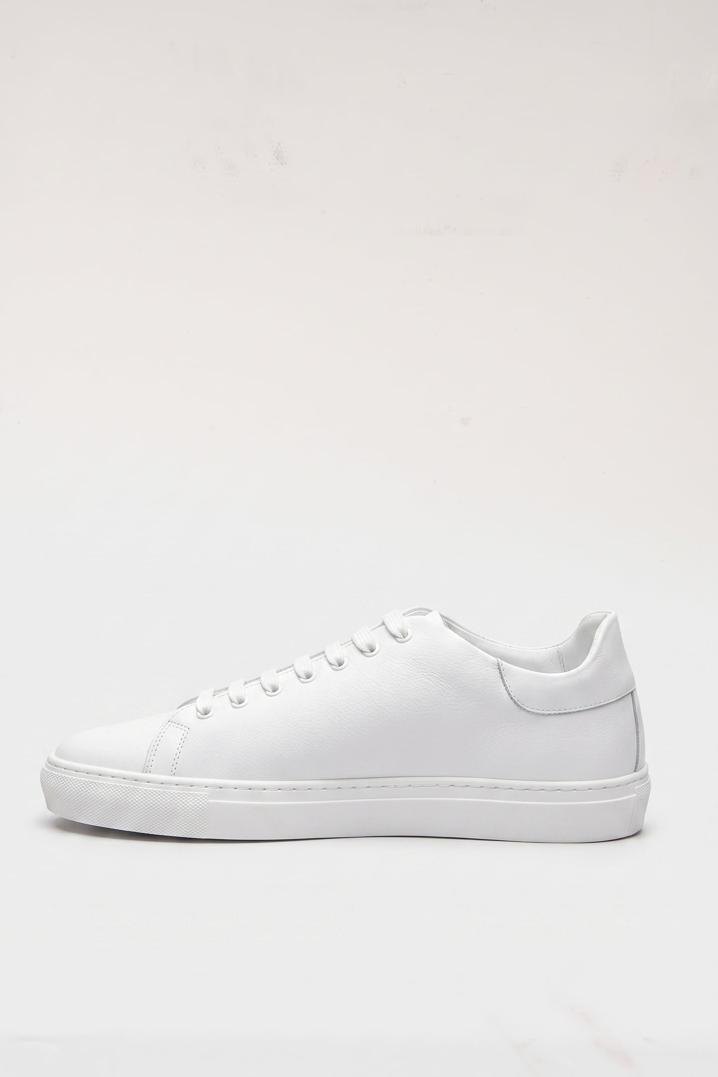 CALFSKIN SNEAKERS WHITE 4