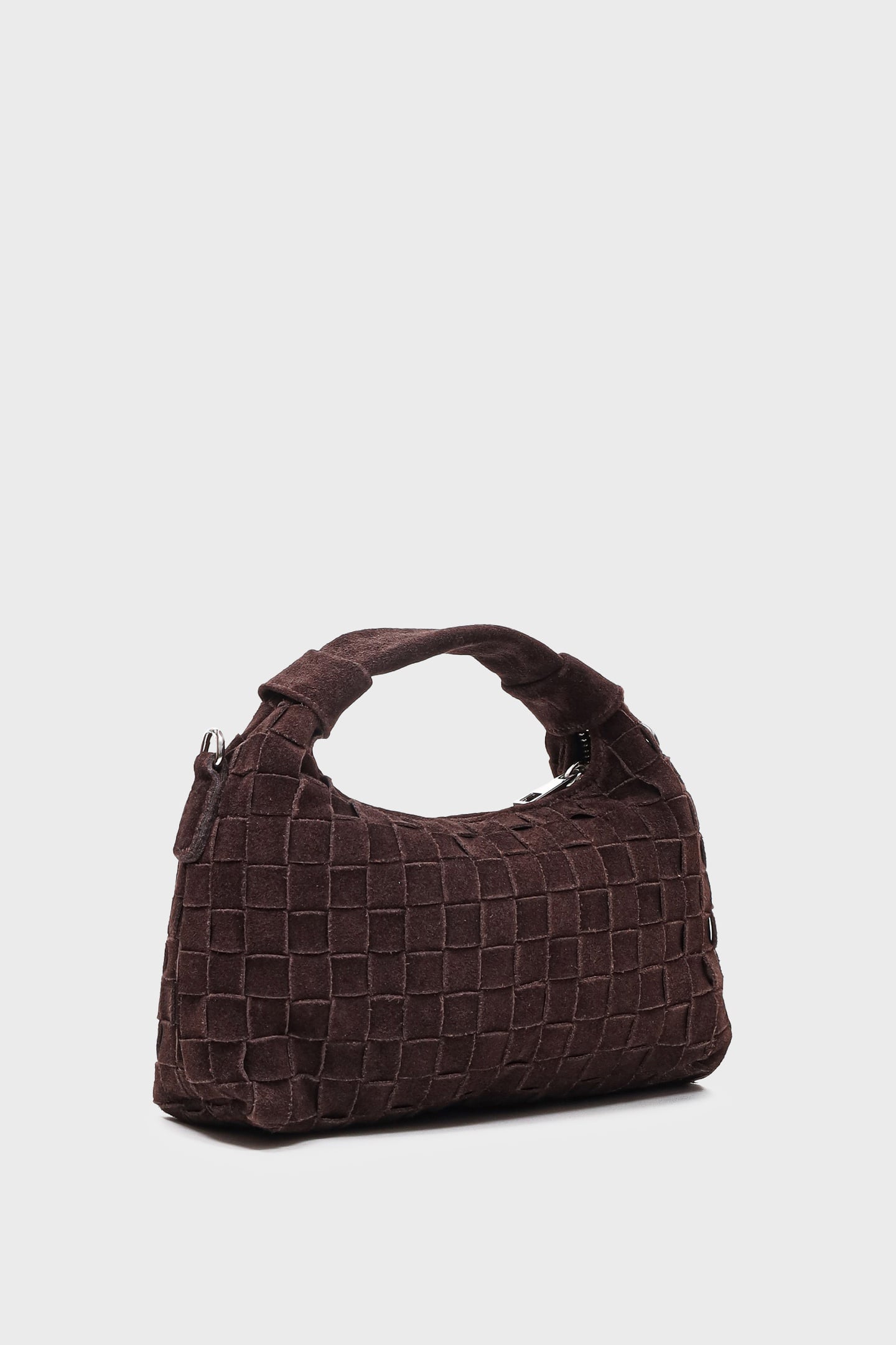 MINI DANDY BRAIDED SUEDE CHOCOLATE 3