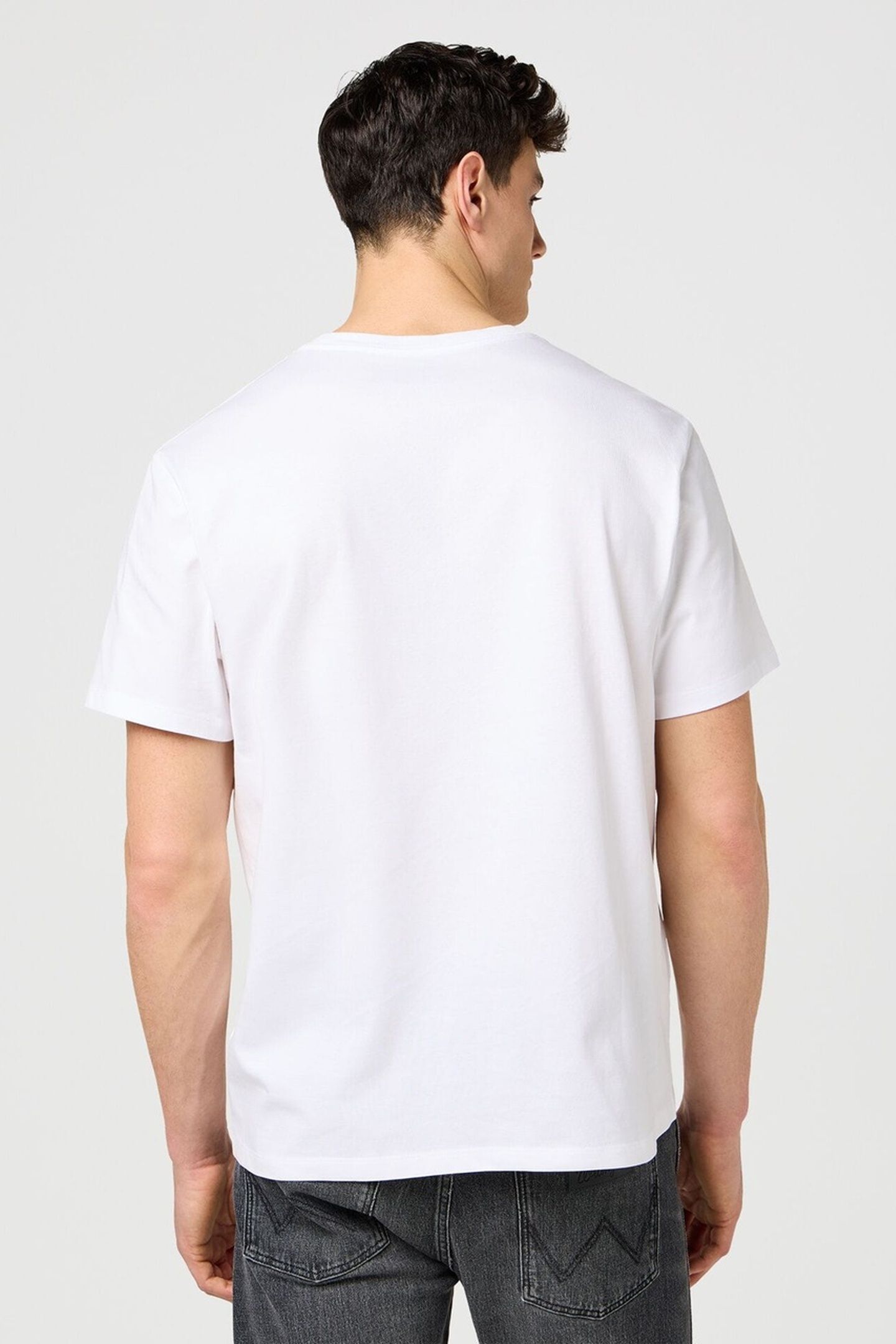 EMBROIDERY TEE WORN WHITE 3