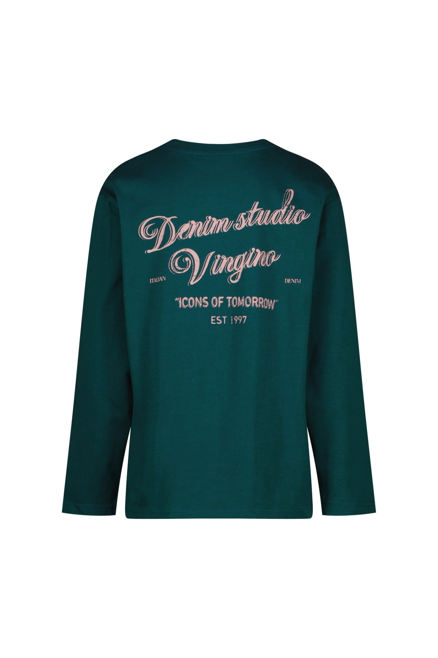 BOYS HETHO T-SHIRT DARK JUNGLE GREEN 3