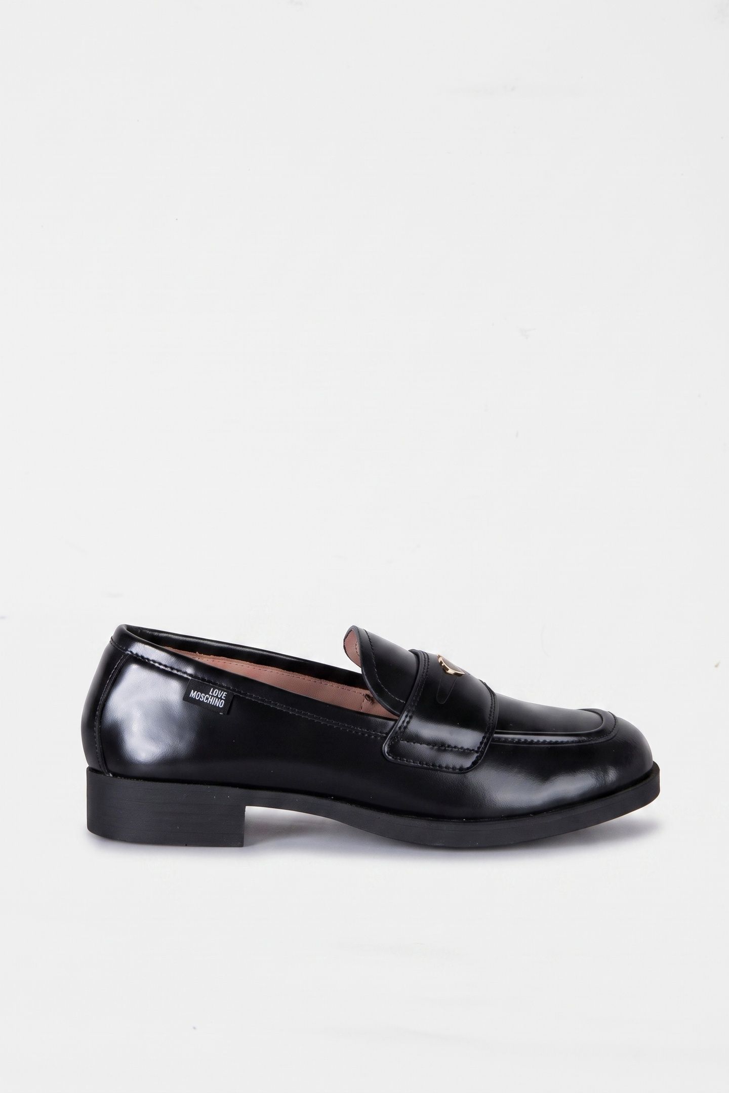 GOATSKIN LOAFER BLACK 1
