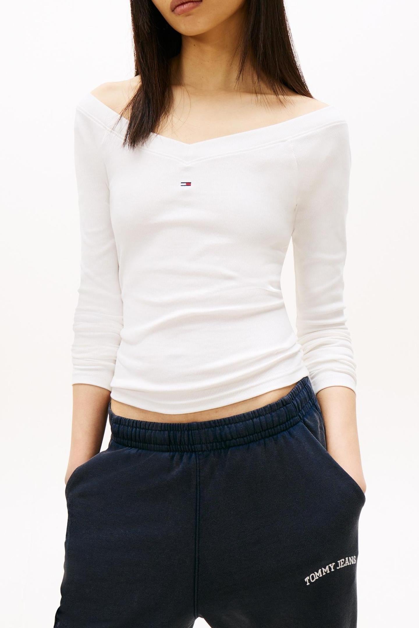SLIM OFF SHOULDER ECRU 1