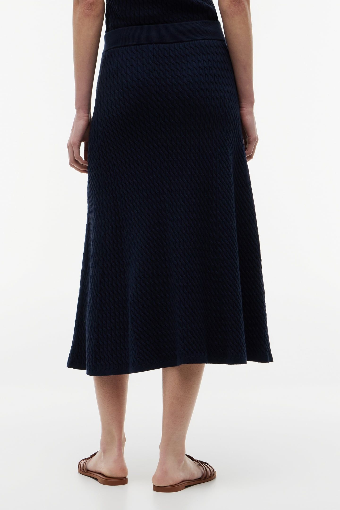 COTTON CABLE FINE DARK NIGHT NAVY 3