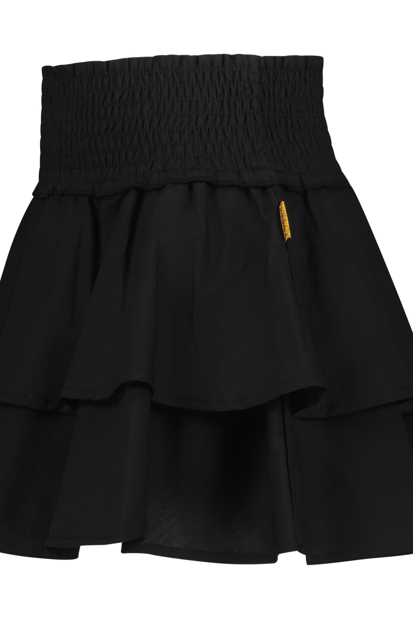 GIRLS QARLIEN MINI SKIRT DEEP BLACK 2