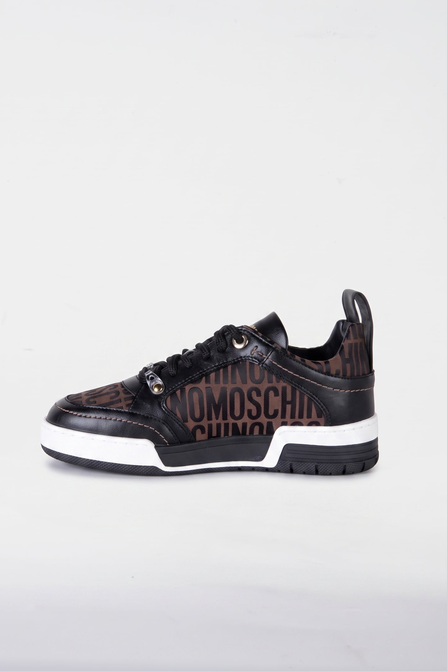 CALFSKIN SNEAKERS BROWN 2