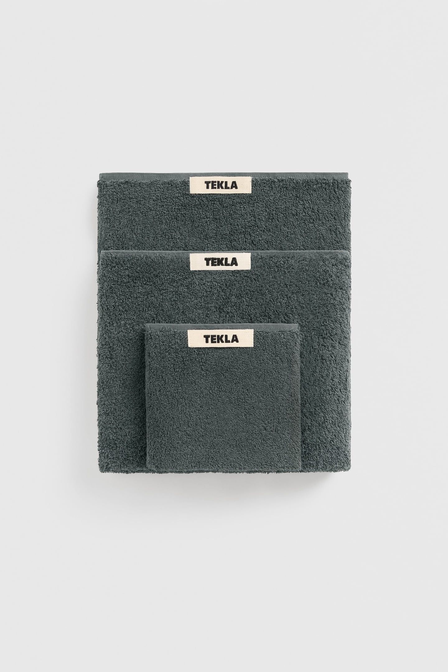 UNISEX HAND TOWEL CHARCOAL GREY 3