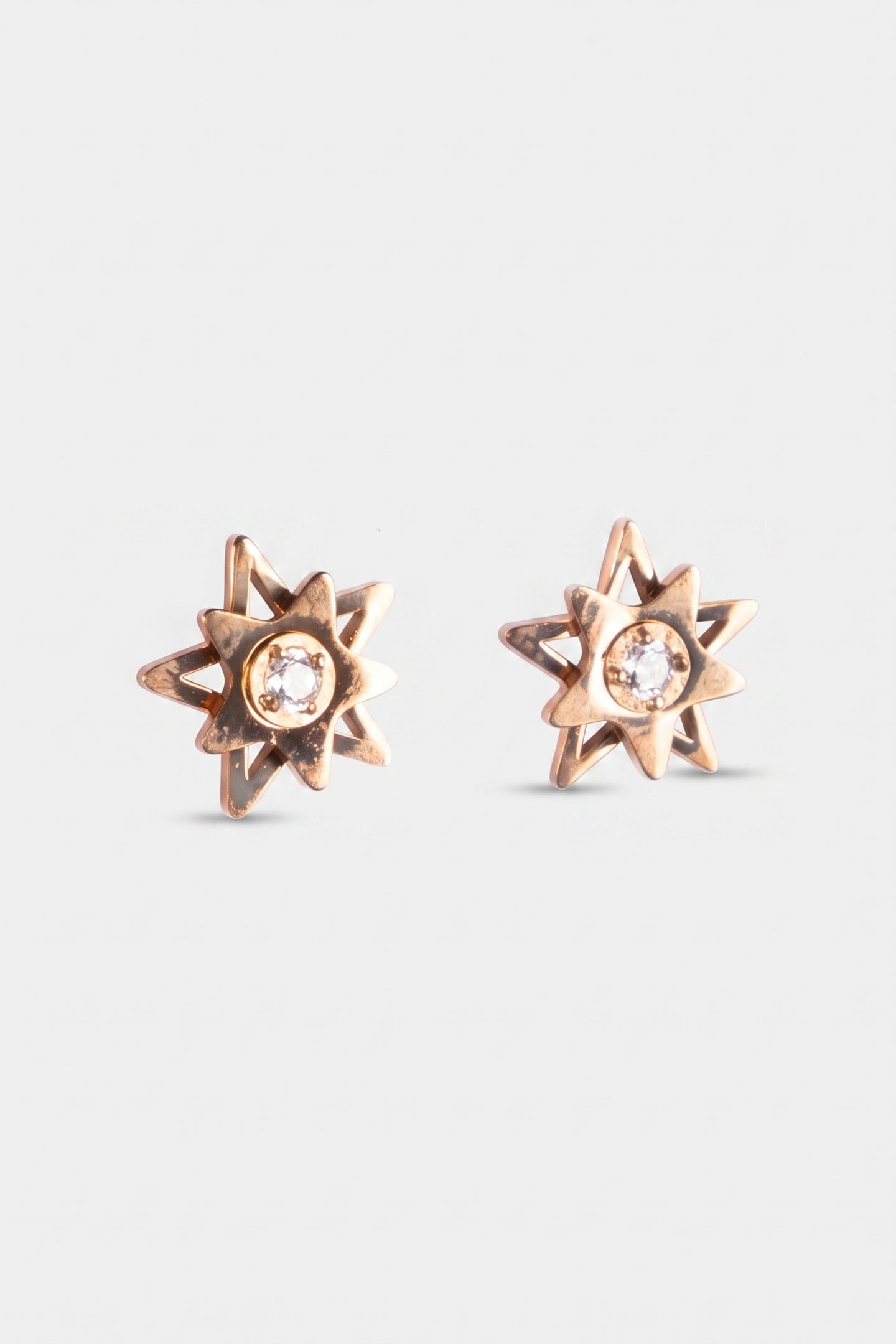 SHINING STAR OHRRINGE ROSEGOLD 4