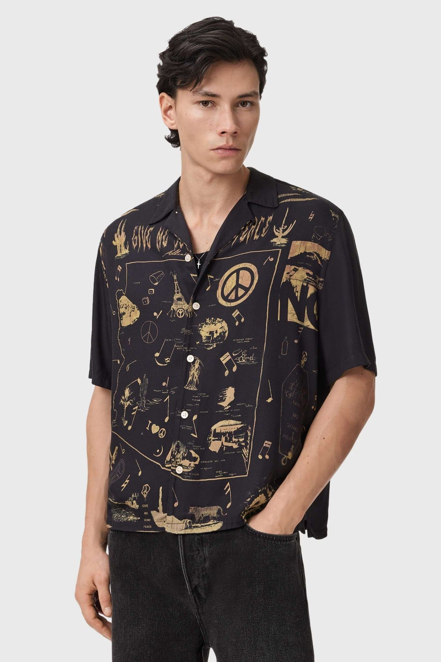 PACIFY SS SHIRT RATTAN BROWN 4