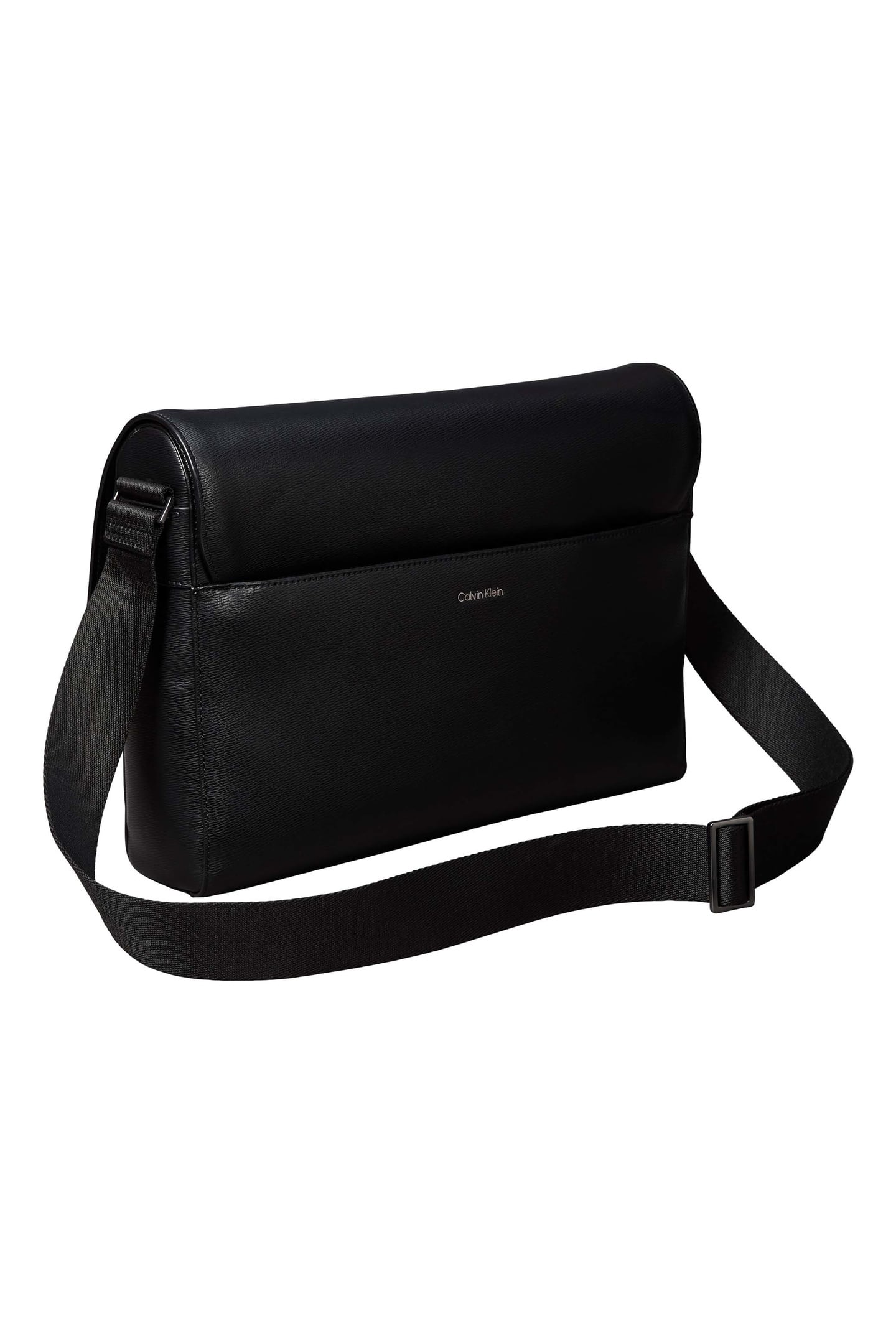 EMBLEM FLAP MESSENGER BLACK 2