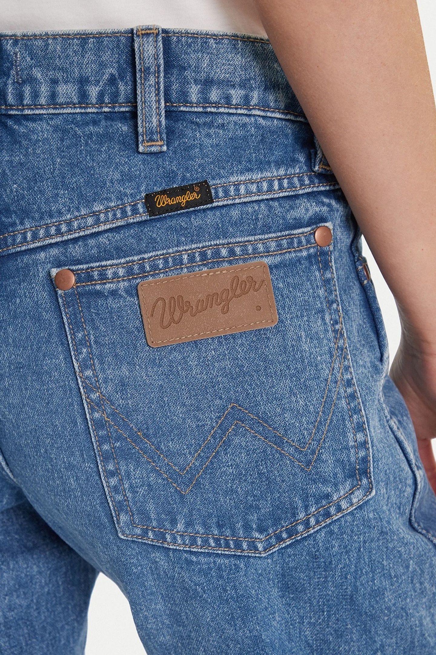 LOW RISE COWBOY JEAN LASSO LAGOO DENIM BLUE 5