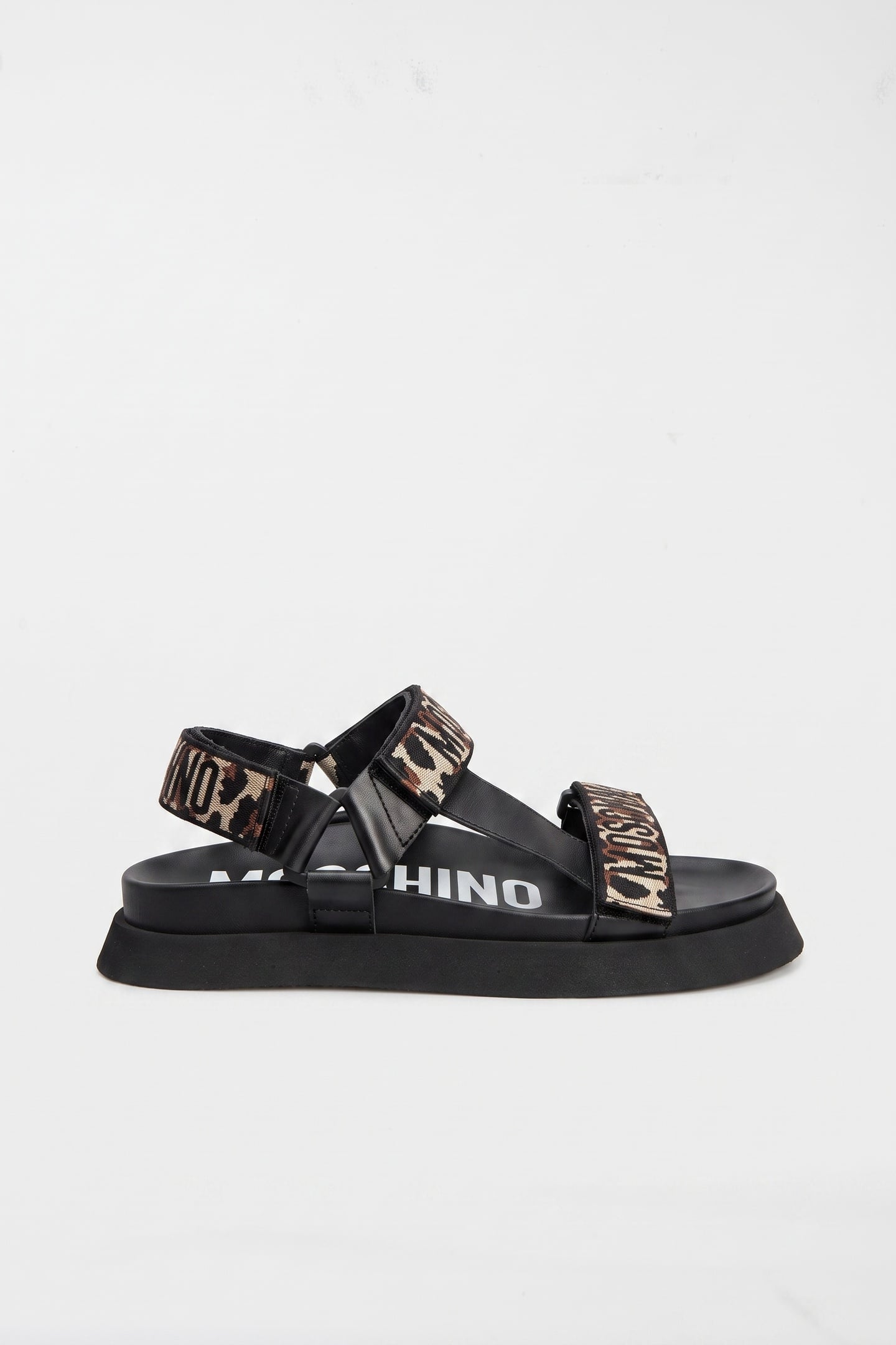 CALFSKIN SANDALS BLACK 1
