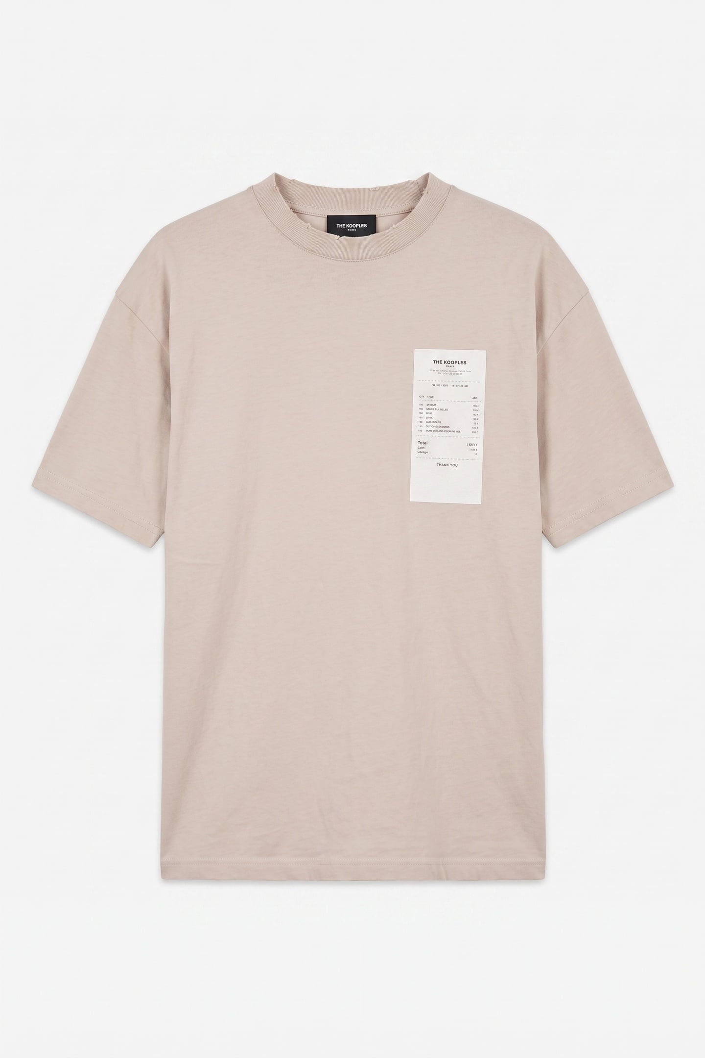 SHORT-SLEEVED T-SHIRT WITH PRINT STONE GREY 3
