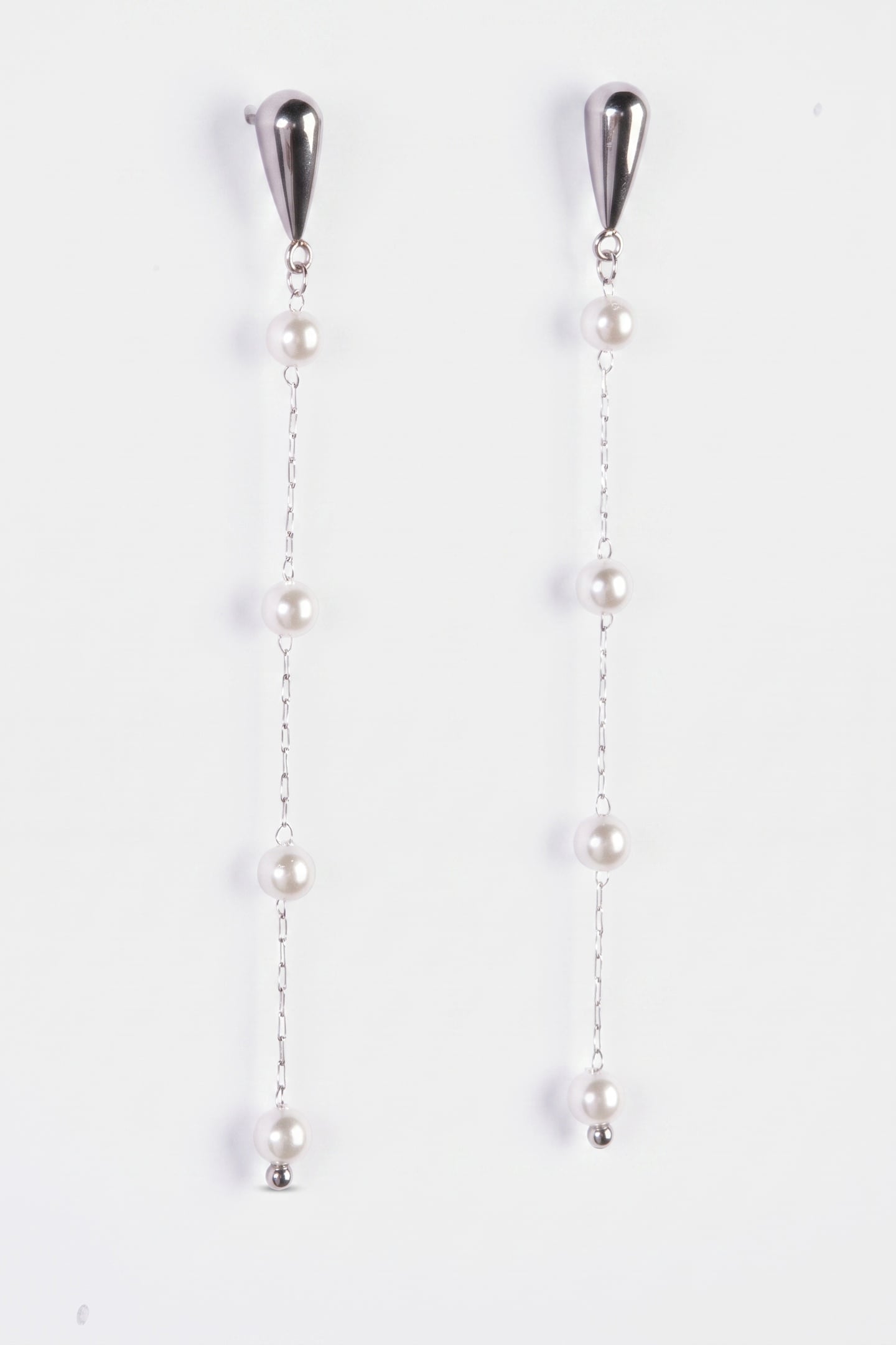 DEWDROP OHRRINGE SILVER 4