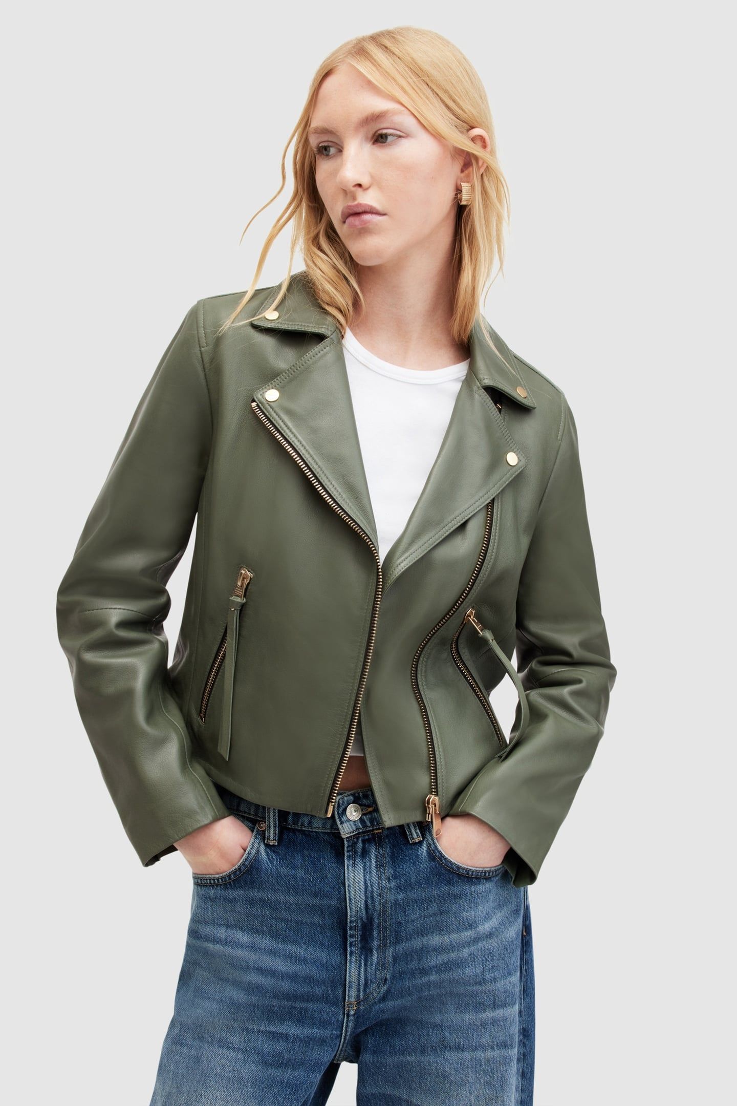 DALBY BIKER DEEP SAGE GREEN 1