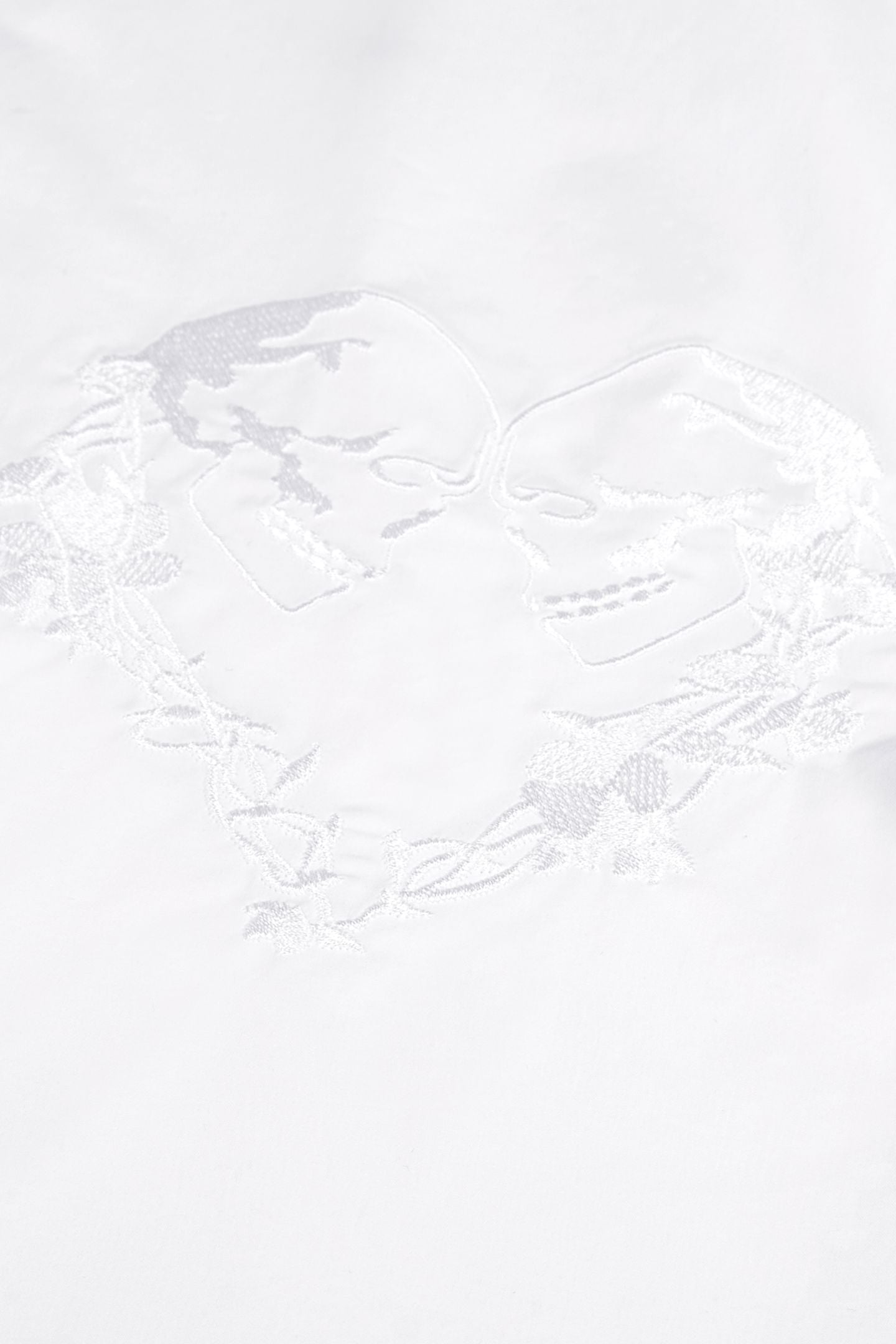 LONG-SLEEVED SHIRT WITH EMBROIDERY DETAIL WHITE 7
