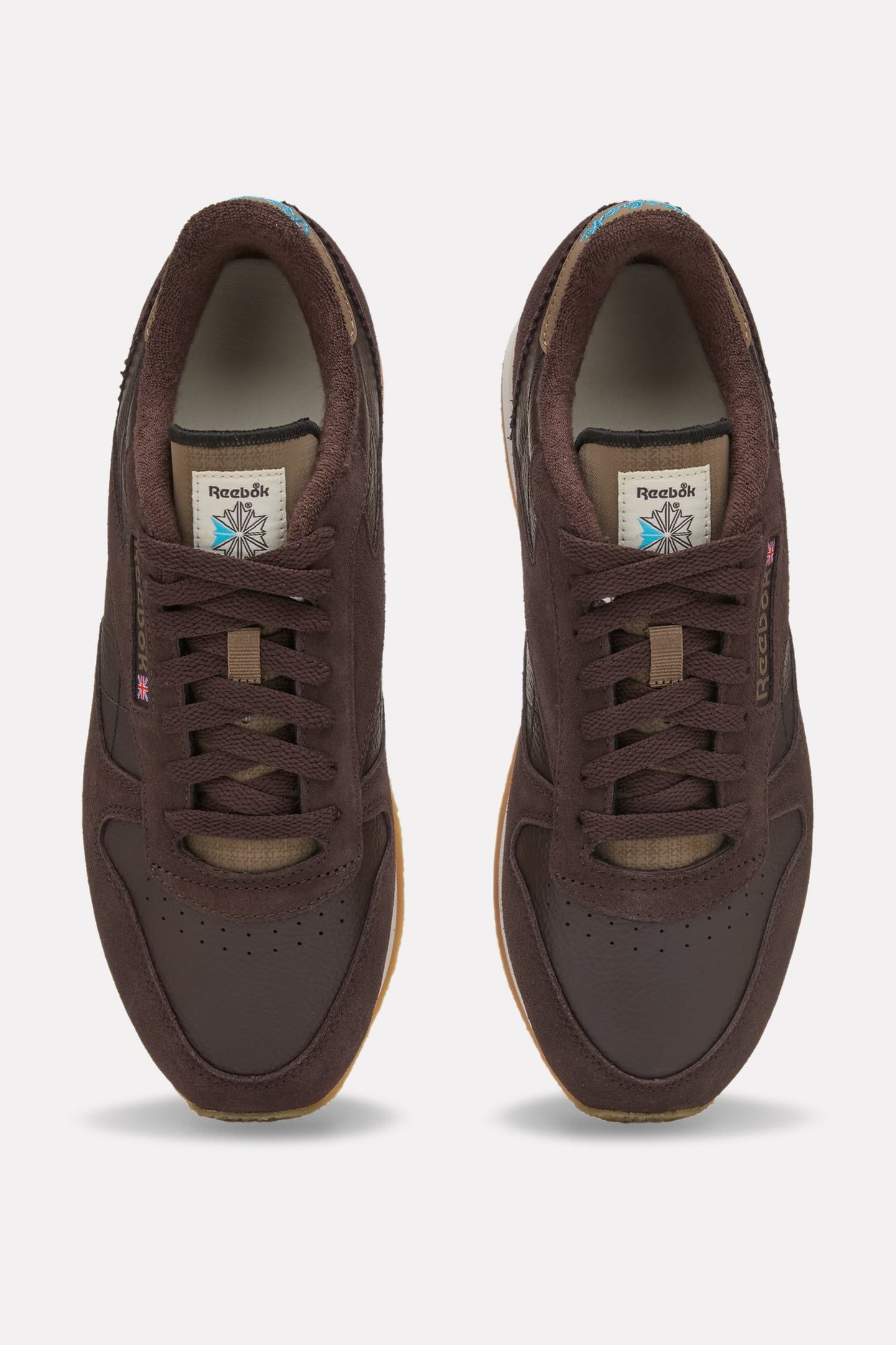 UNISEX CLASSIC LEATHER 1983 VINTAGE DARK BROWN/TREK GREY/CHA 4