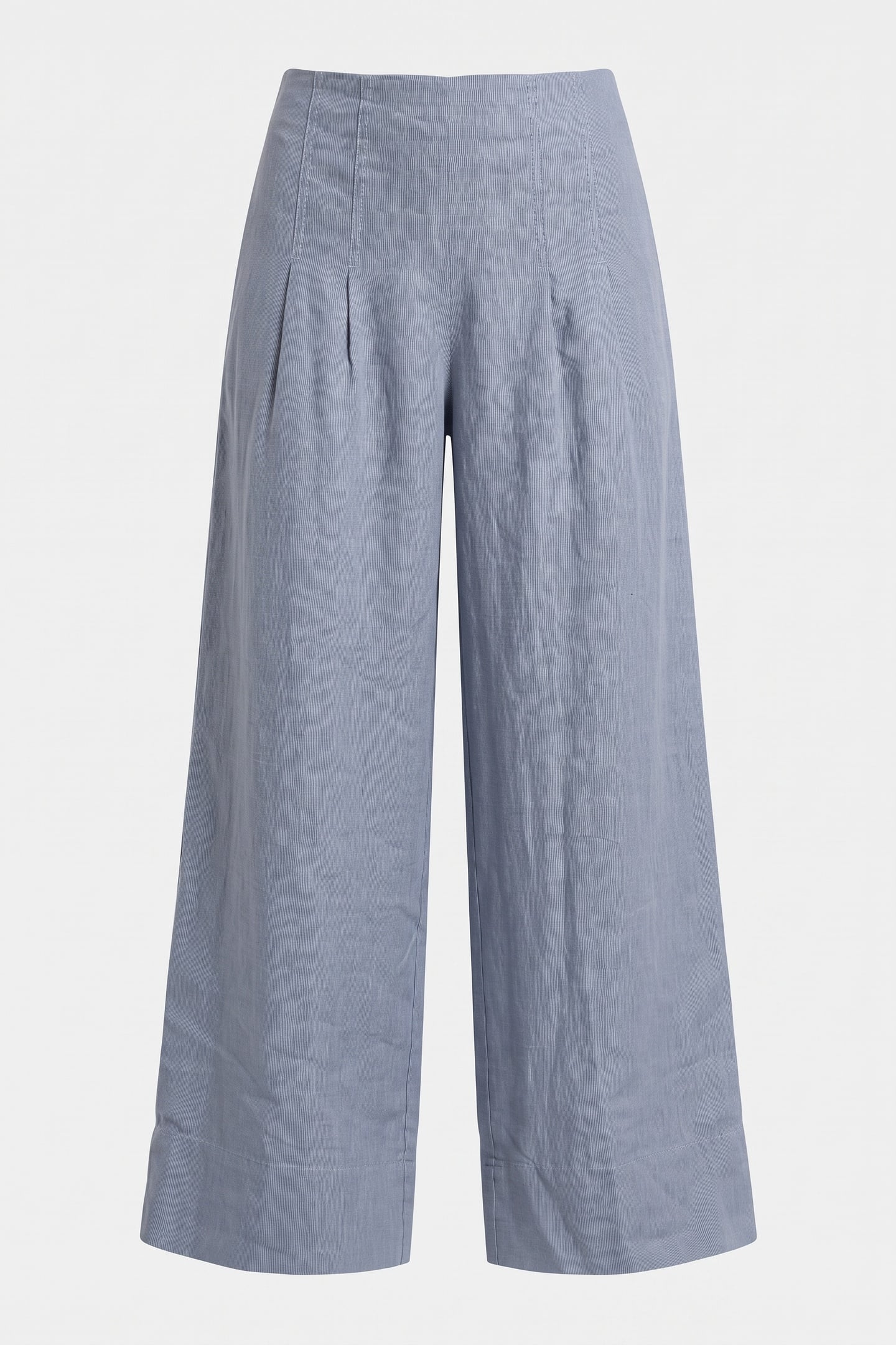 ELLICA LINEN TROUSER BLUE 3